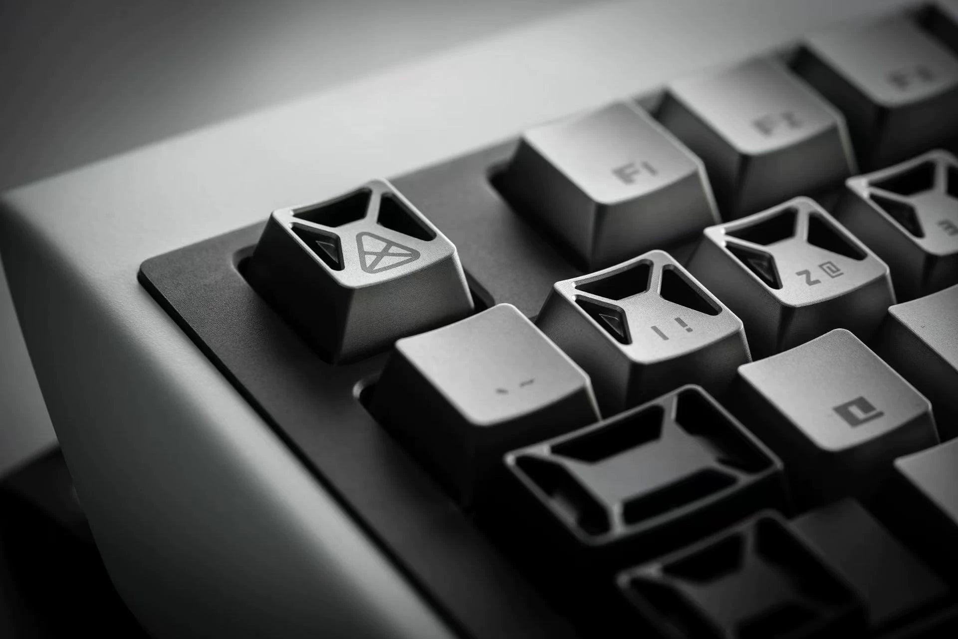Premium Aluminum Alloy Metal Keycap Set - N² Neural Node Design for Mechanical Keyboards | Customizable & Durable Gaming & Typing Accessory for PC, Mac, Laptop (Perfect for Gamers, Programmers & Office Work)