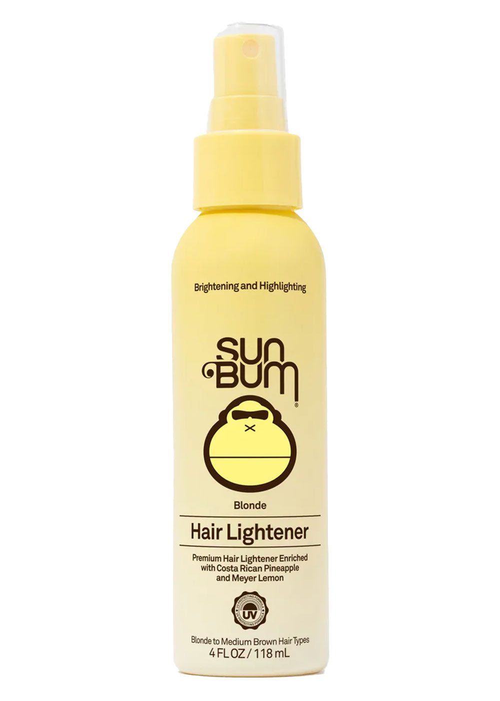 Sun Bum Blonde Hair Lightener Spray - Natural Sun-Kissed Highlights for Blonde & Light Hair - Beach, Pool & Summer Hair Care Essential
