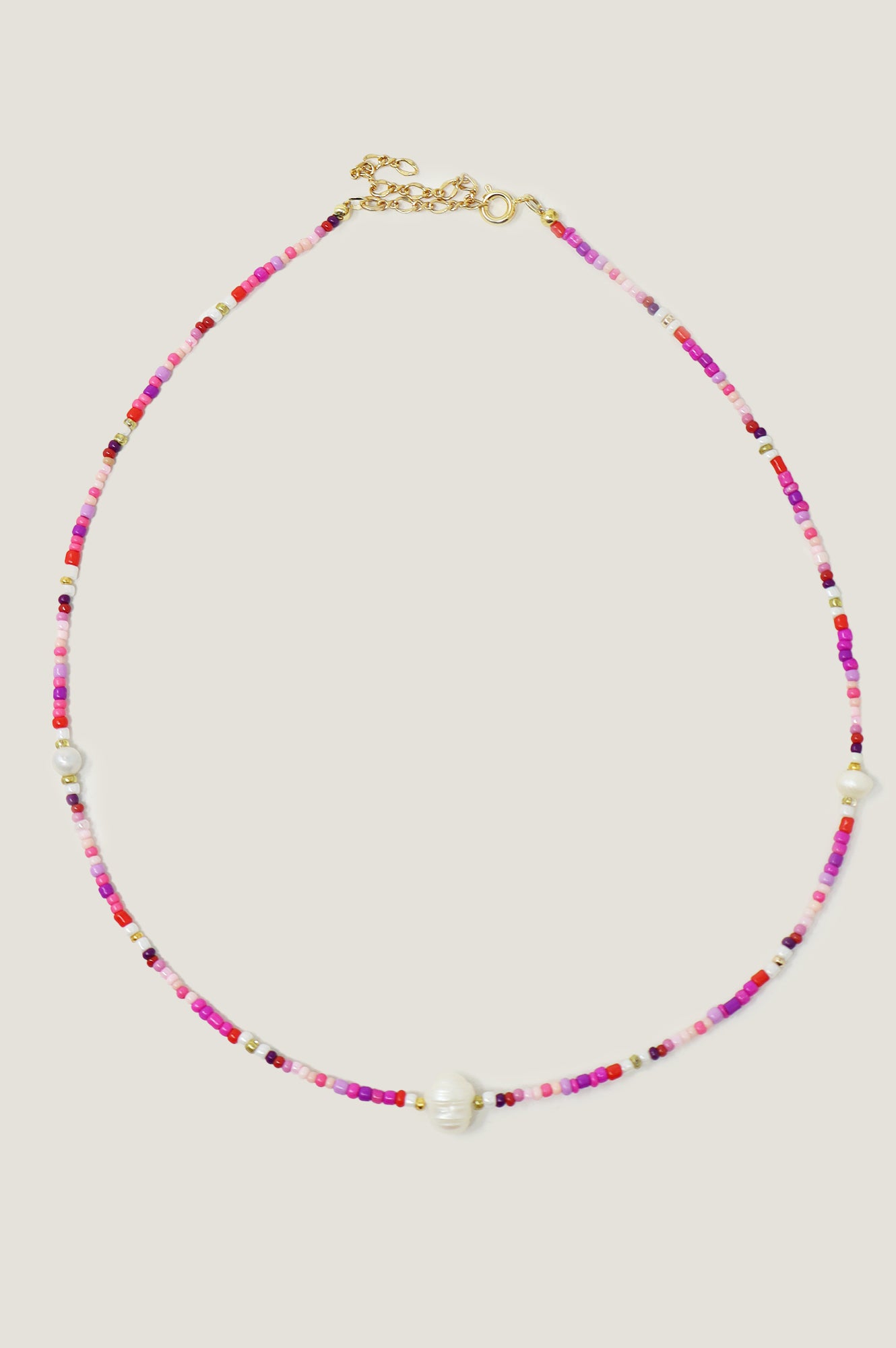 Galia Pink Necklace - Elegant Rose Gold Jewelry for Women, Perfect for Valentine's Day Gifts & Romantic Date Nights