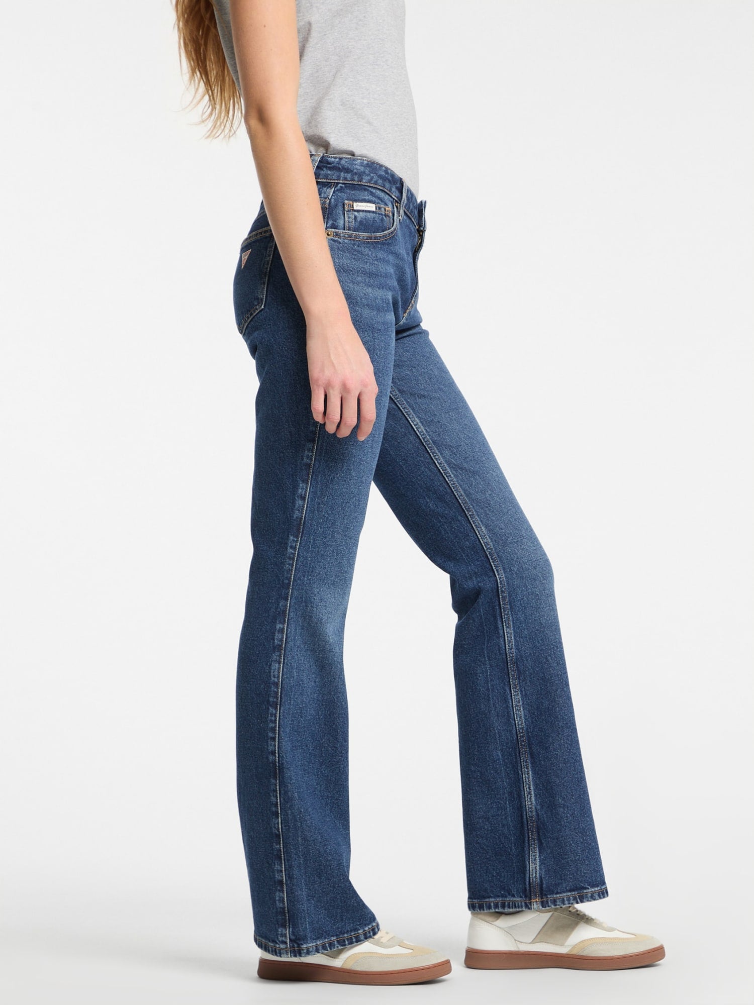Guess G09 Blue Denim Jeans for Women - Classic Slim Fit Stretch Comfortable Jeans | Perfect for Casual Wear, Date Night & Office Outfits