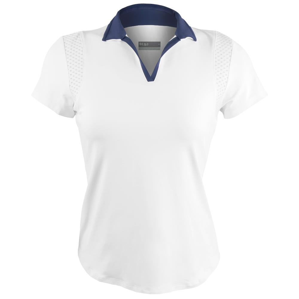 Lija Women's Be Your Best Roller Tee - Soft Breathable White T-Shirt for Yoga, Running & Active Lifestyle