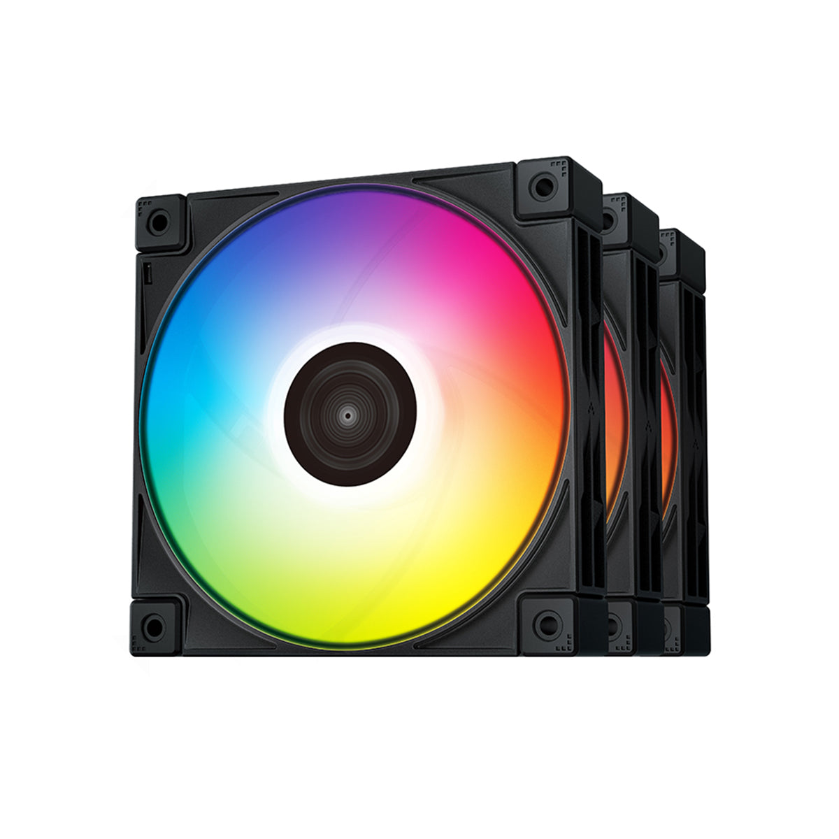 Deepcool FC120 120mm ARGB PWM PC Case Cooling Fan 3-Pack - High Performance RGB Cooling for Gaming PCs & Workstations