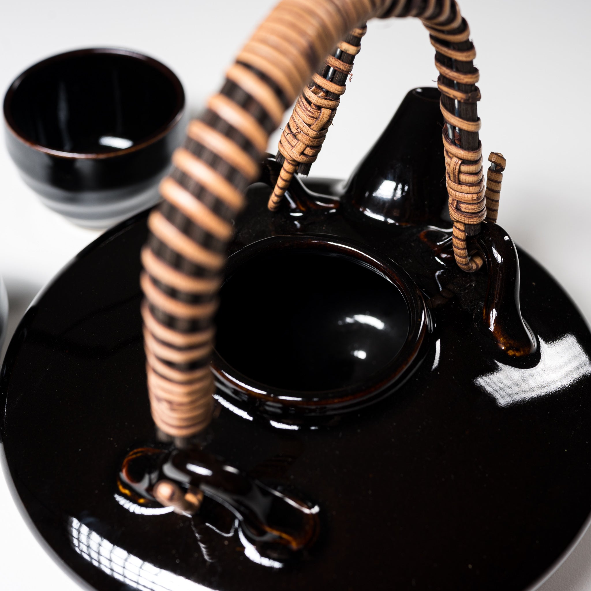 Premium Kurojoka Shochu Sake Warmer Set - Traditional Japanese Ceramic Alcohol Heating Kit for Authentic Atsukan Experience | Perfect for Home Entertaining, Winter Gatherings & Japanese Cuisine Pairing