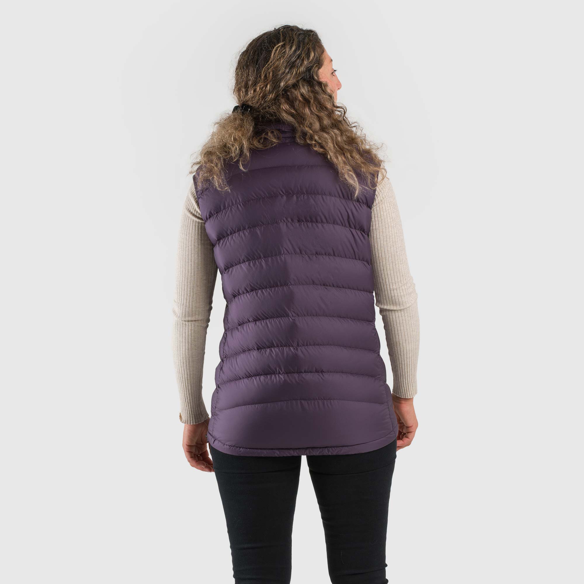 EOS Women's Lightweight Down Vest - Warm Winter Puffer Jacket for Outdoor Activities, Hiking & Travel