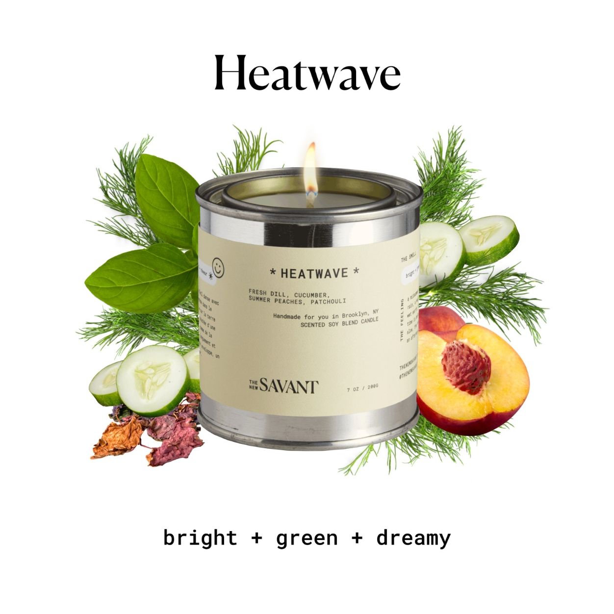 Savant Heatwave Scented Candle - Long-Lasting Aromatherapy Soy Wax Candle for Home, Relaxation & Romantic Ambiance - Perfect for Bedroom, Bath & Meditation Spaces