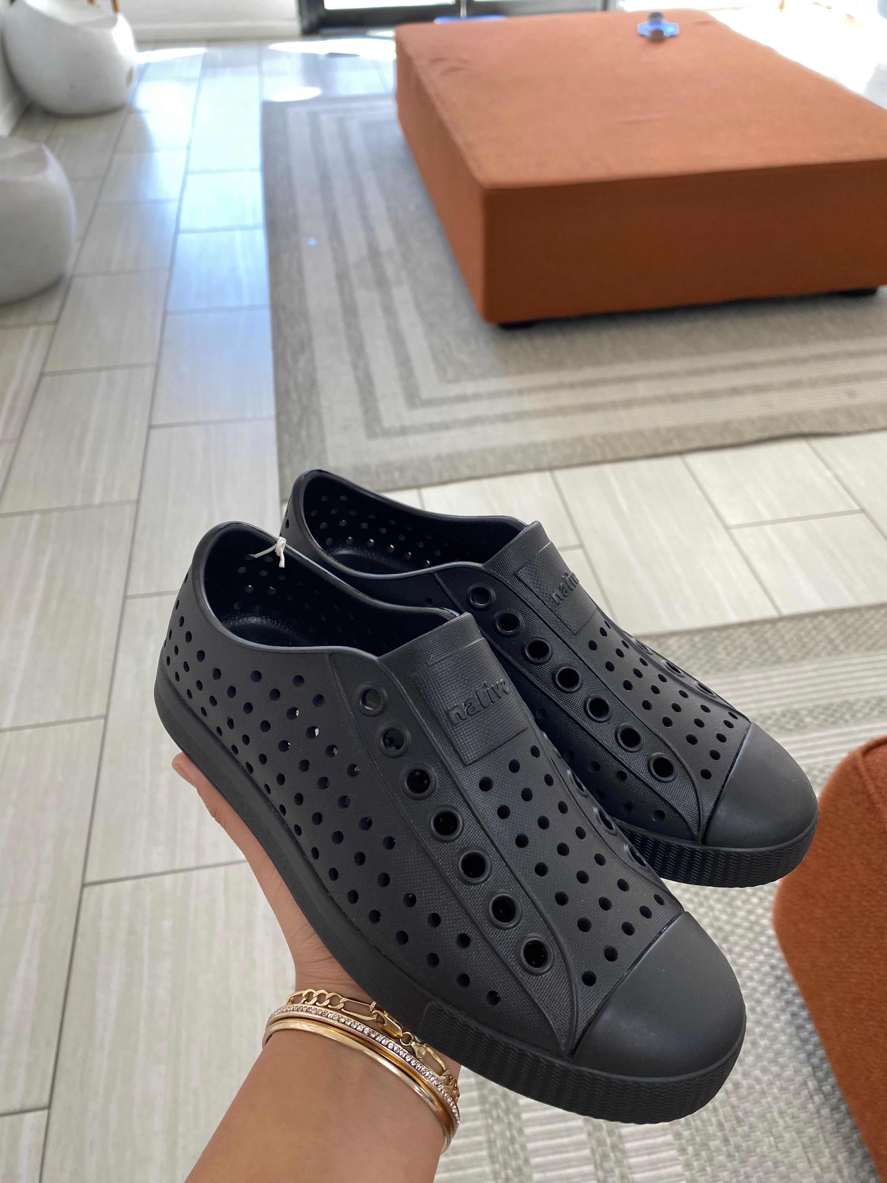 Native Jefferson Jiffy Black Shoes - Comfortable & Stylish Men's Casual Sneakers for Walking, Running & Everyday Wear