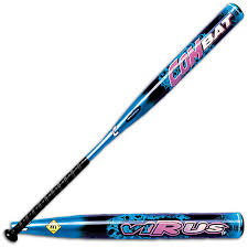 VIRFP1 Virus Plague Blue Fastpitch Softball Bat - USSSA Certified for Competitive Play | Perfect for Fastpitch Tournaments & Training Sessions