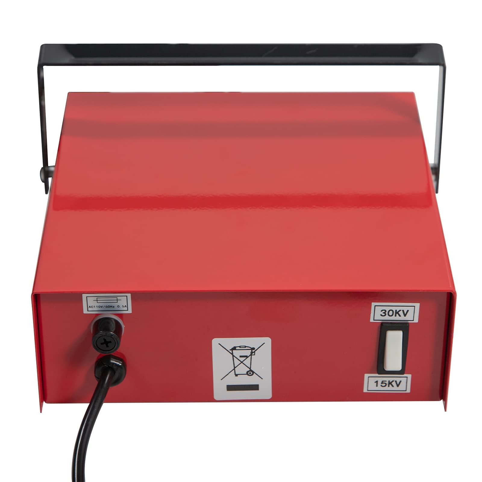 **Powder Coating Gun Kit PC03-2 - Electric Portable Powder Coating System with Foot Switch & 2 Plastic Bottles - DIY Automotive, Home, Garden Projects (Red-1) - Perfect for Metal Furniture, Bike Frames & DIY Crafts**