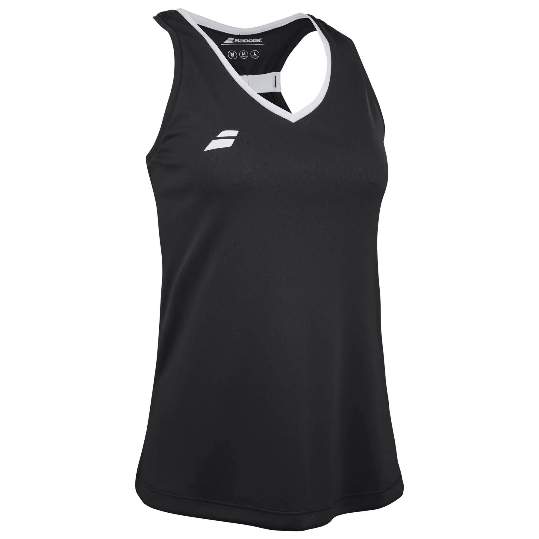 Babolat Play Tank Women's Tennis Top 2000 - Black/Black - Performance Tennis Apparel for Women - Perfect for Training & Competitive Matches