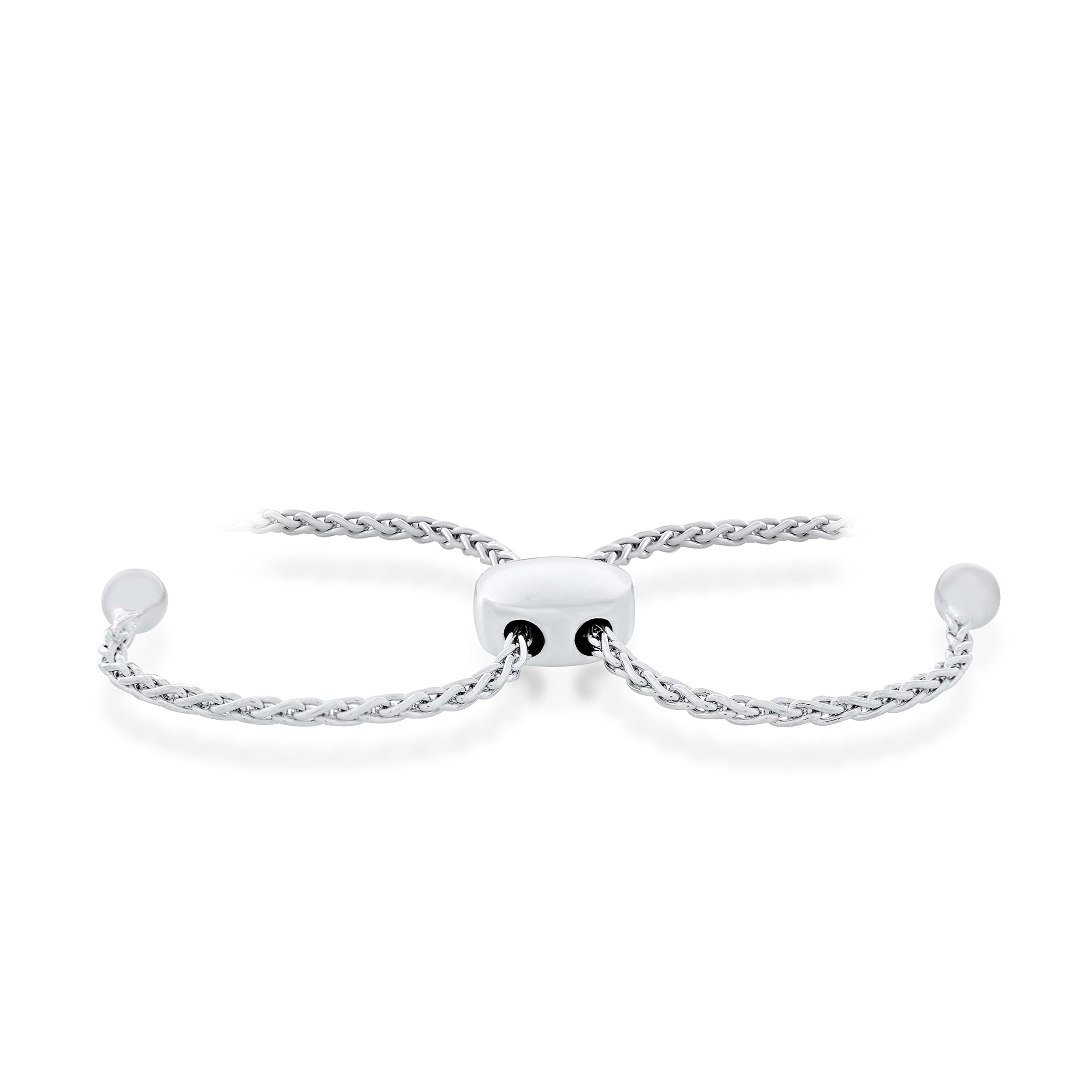 Premium .925 Sterling Silver Gemstone Bolo Bracelet - Adjustable 5” to 9.25” Tennis Style - Natural & Lab-Grown Stones (Amethyst, Topaz, Garnet) - Perfect for Casual Wear, Gifts & Special Occasions