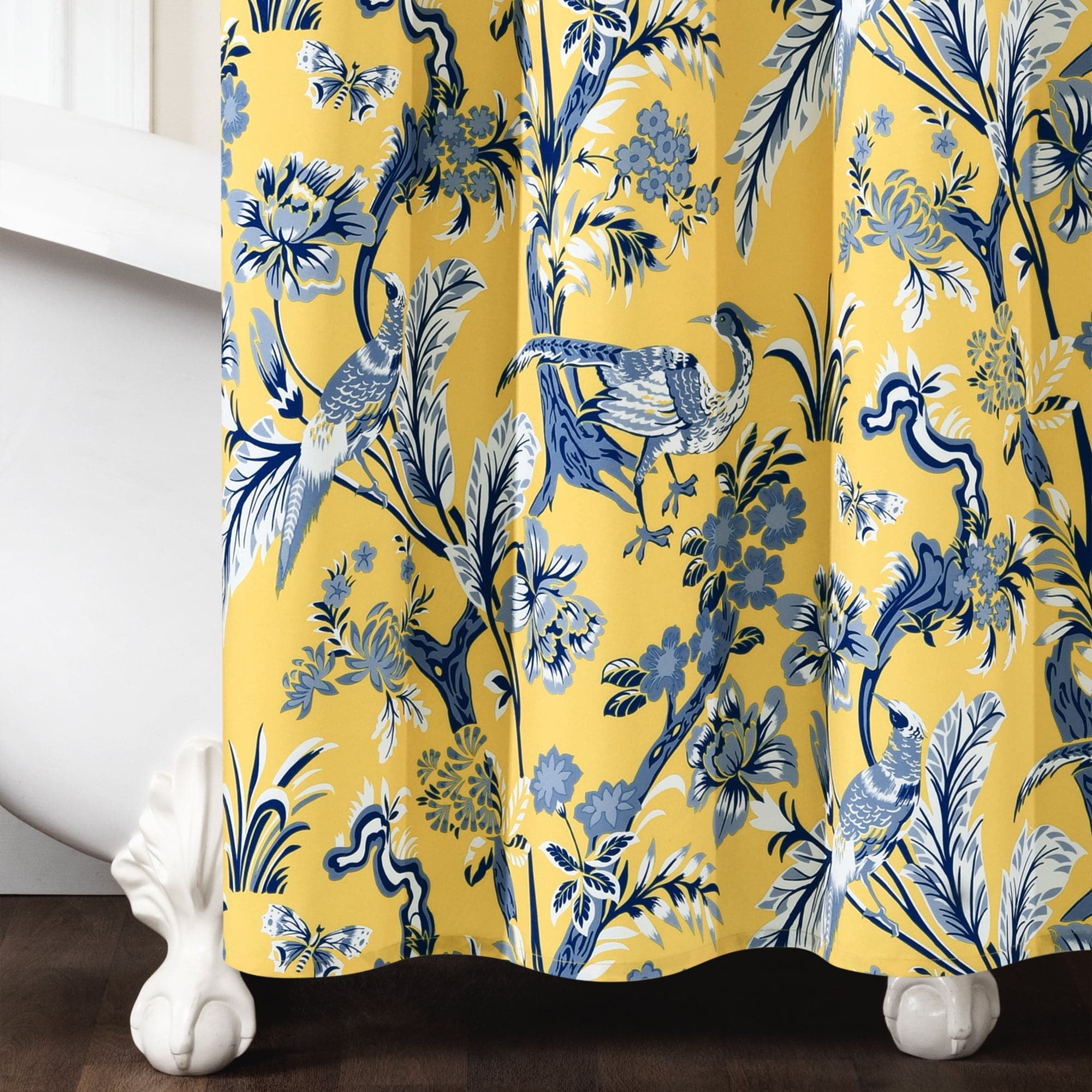 Dolores Waterproof Fabric Shower Curtain - Elegant Bathroom Decor for Modern Homes | Perfect for Bathrooms, Showers & Spa Retreats