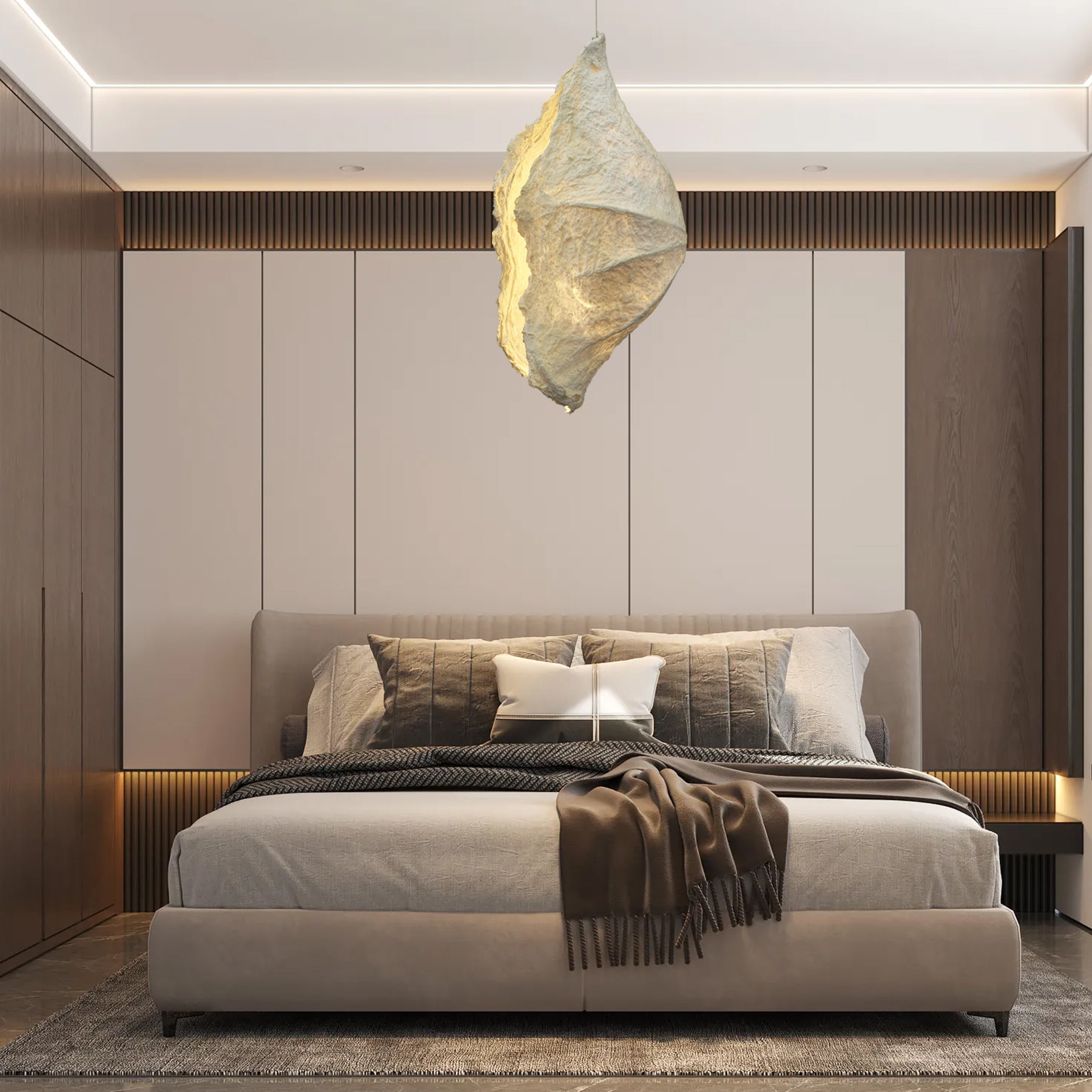 Etaias Modern Pendant Lamp - Elegant Hanging Light Fixture for Dining Room, Kitchen Island, Bedroom & Living Room Decor