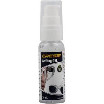 Cressi Anti Fog Gel 30ml & Anti Fog Spray 60ml for Scuba Diving Masks - Prevent Fogging for Clear Underwater Vision | Perfect for Snorkeling, Spearfishing, and Scuba Diving