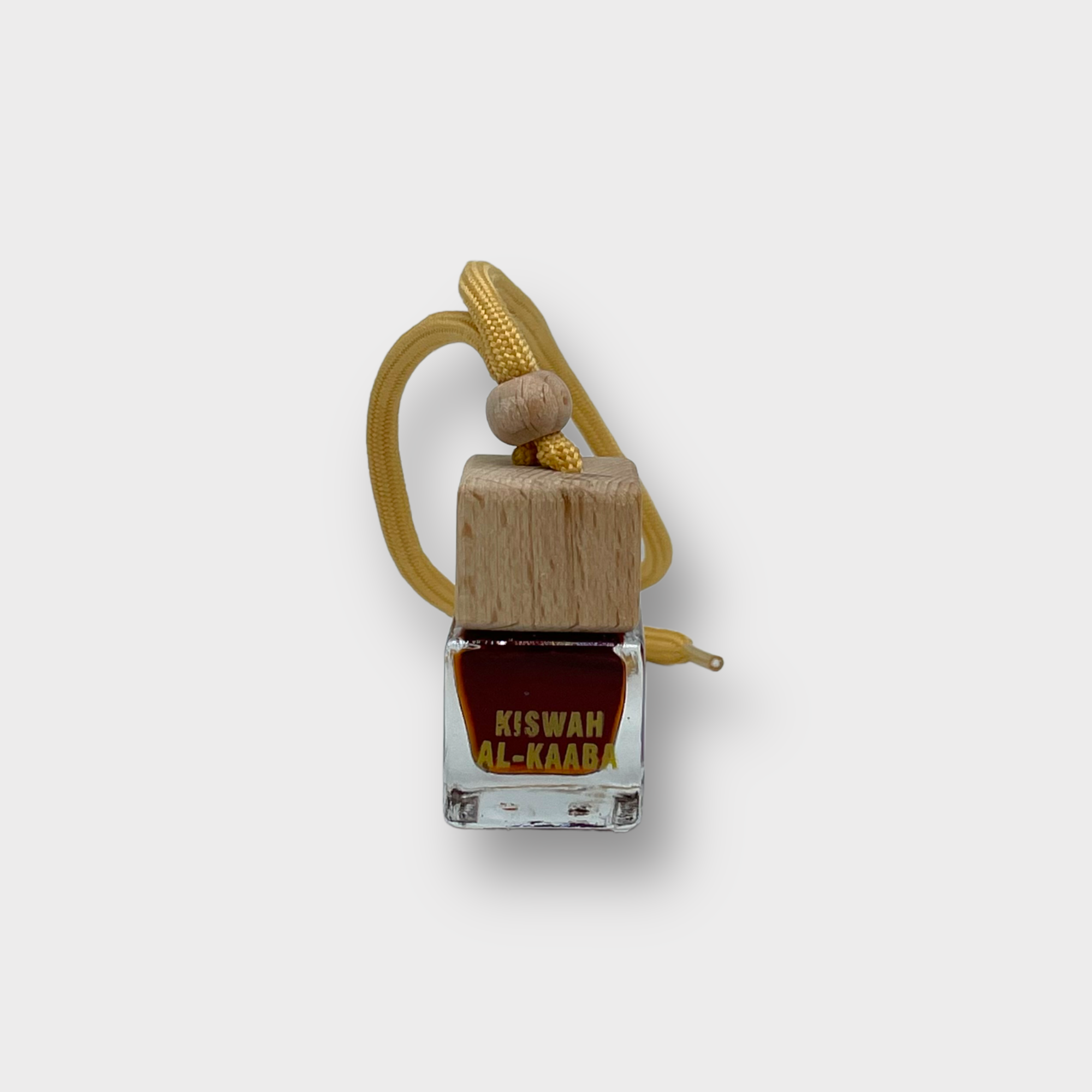 Premium Kaaba Kiswah Car Air Freshener - Islamic Scented Hanging Fragrance for Vehicles - Perfect for Daily Commute, Travel & Spiritual Comfort