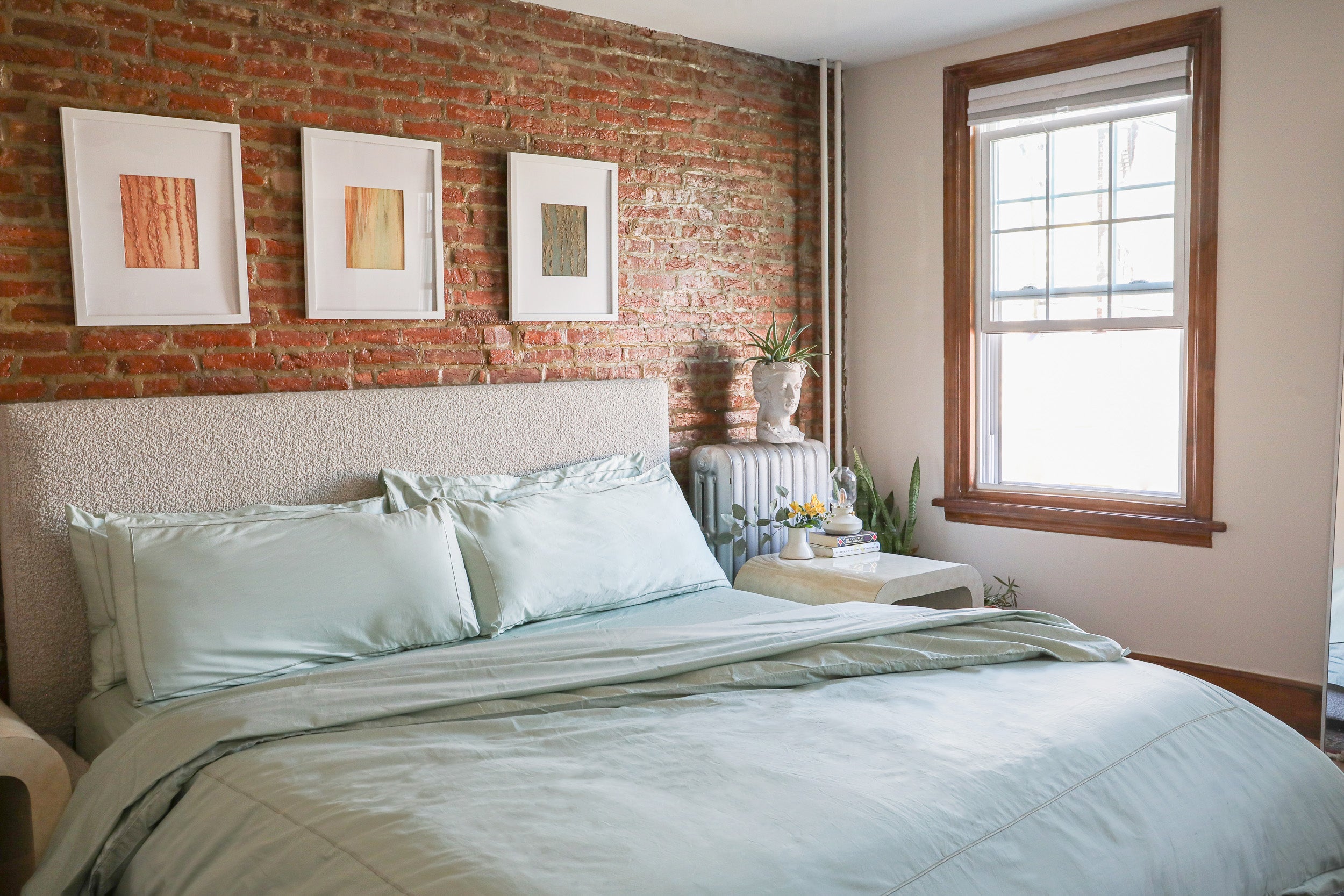 Premium Bourdon Seafoam King Size Pillowcases - Soft 100% Cotton Bedding Set for Ultimate Comfort | Perfect for Master Bedroom, Guest Room & Luxury Hotels
