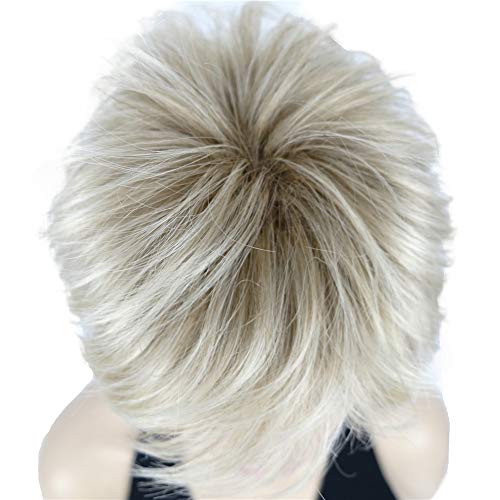 Stylish Short Layered Shaggy Synthetic Wig with Bangs for Women - Perfect for Cosplay, Halloween & Daily Fashion Looks