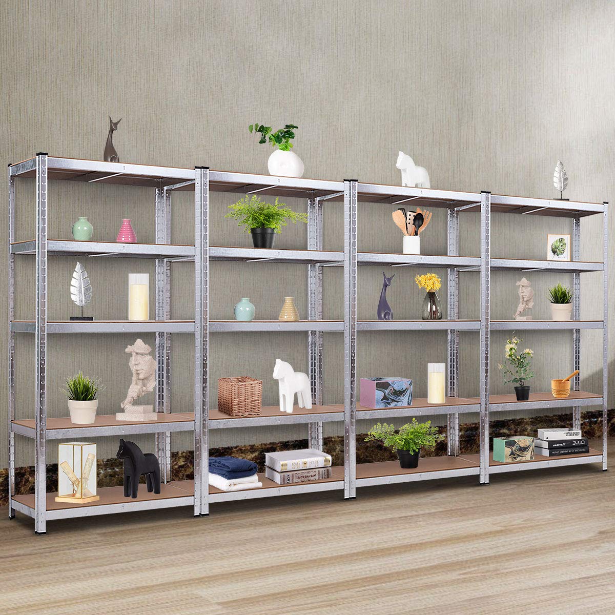 Giantex 5-Tier Heavy Duty Steel Shelving Unit - 36
