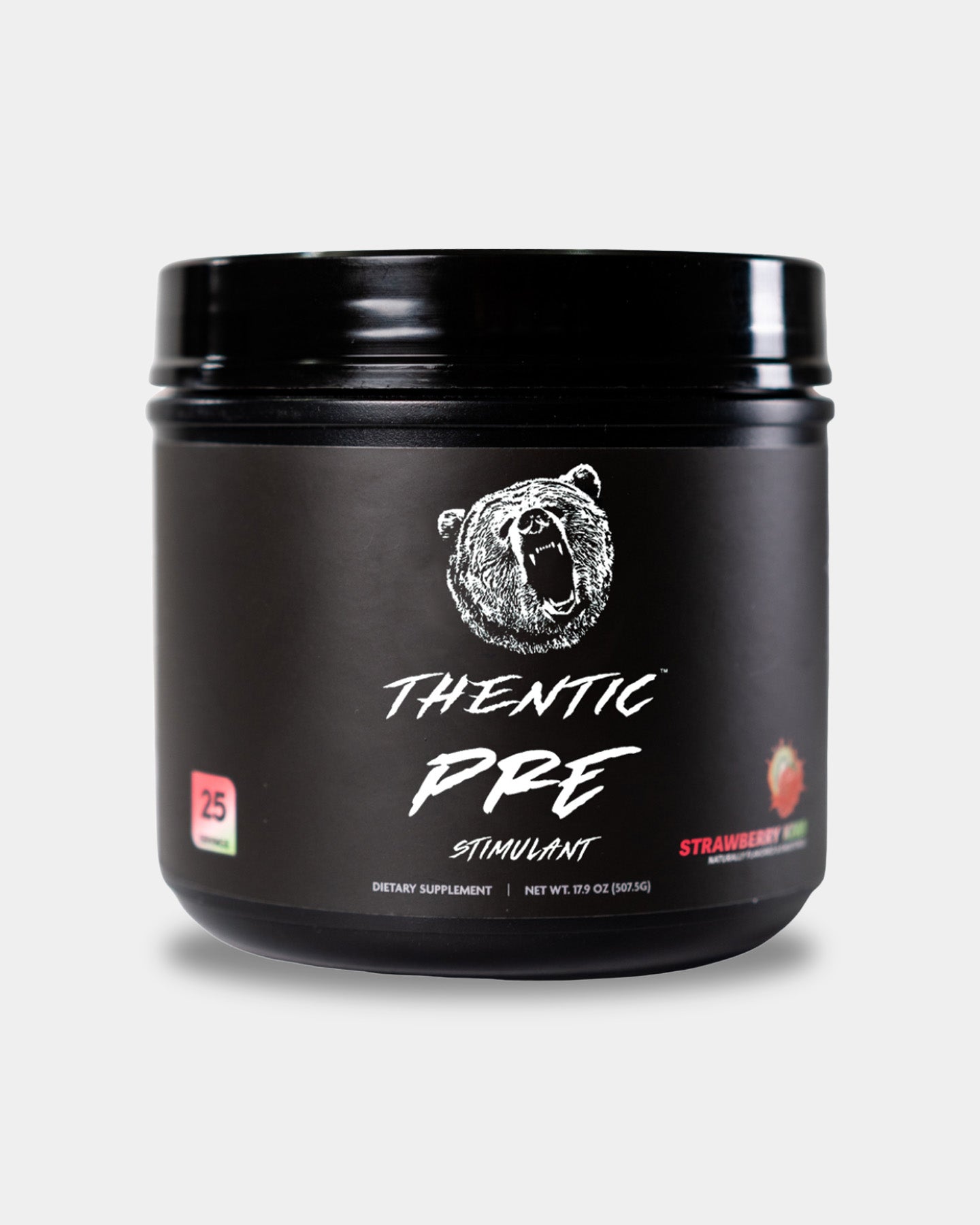 Premium Thentic Pre Workout Supplement for Energy & Focus - Boost Performance for Gym, Running & Fitness Training