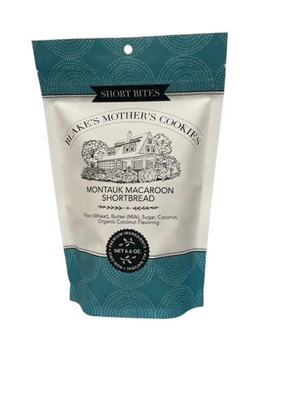 Montauk Macaroon Shortbread Cookies - Delicious Coconut Almond Cookies for Gifts, Parties & Tea Time | Perfect for Holiday Baking & Dessert Trays