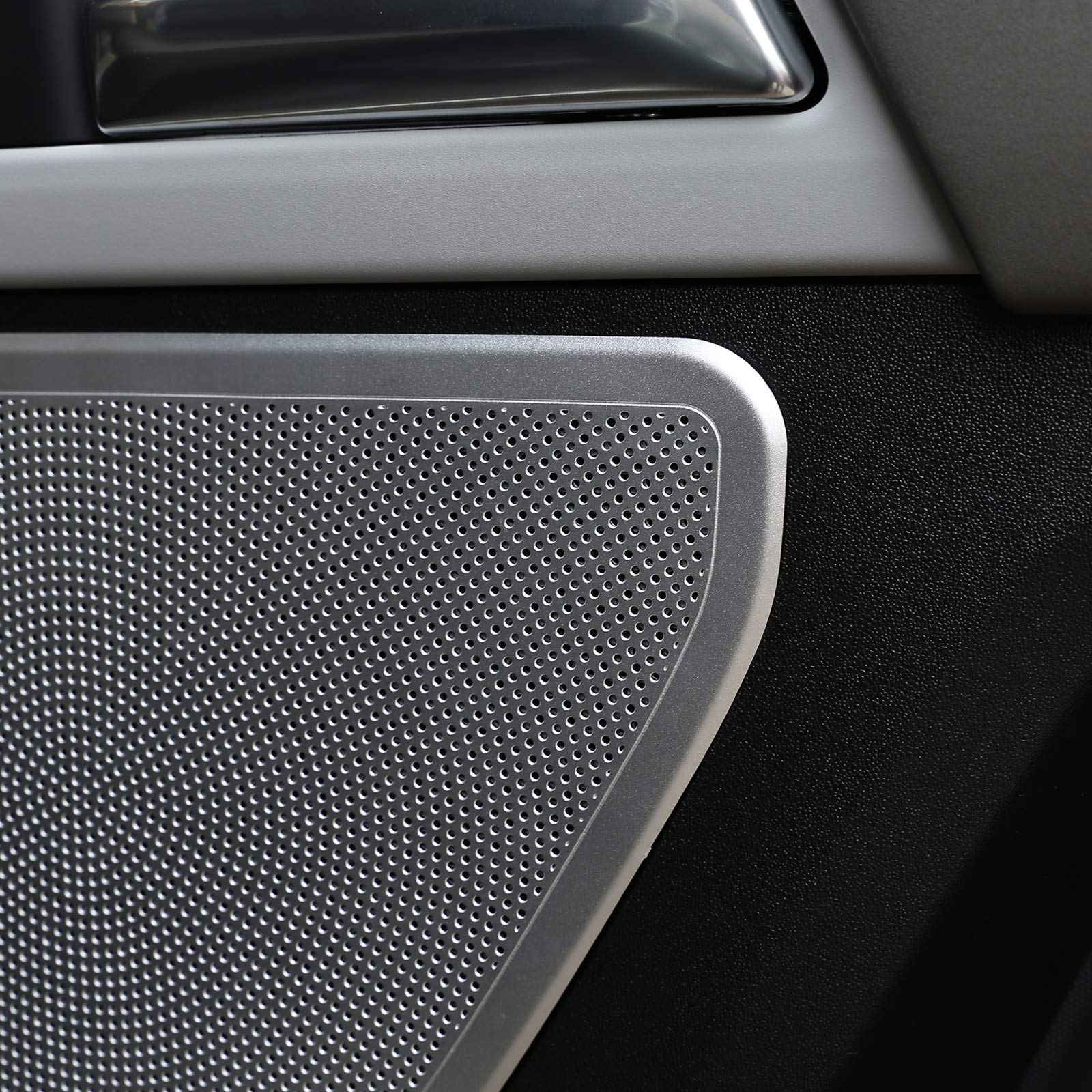Premium Alloy Car Door Speaker Cover & Tweeter Audio Trim for Land Rover Defender 110 (2020 Model) - Enhances Sound Quality & Interior Aesthetics for Off-Road Adventures & Daily Commutes