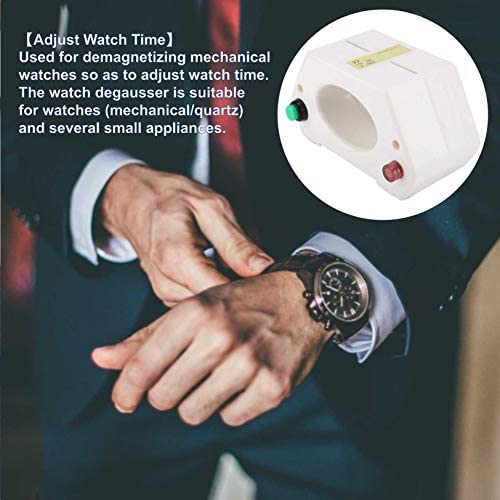 Professional Watch Demagnetizer - Lightweight Mechanical Tool for Watch Repair (US Plug) - Perfect for Watchmakers & Repair Workers