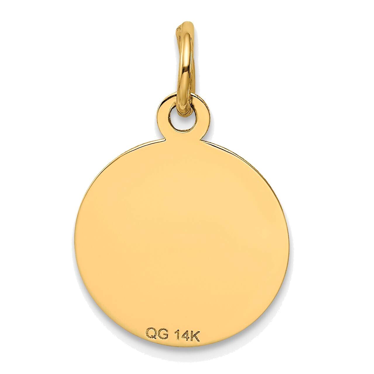 14K Yellow Gold Graduation Day Charm Pendant - Elegant Jewelry Gift for Graduates, Students & Teachers | Perfect for Commencement, Ceremonies & Special Occasions