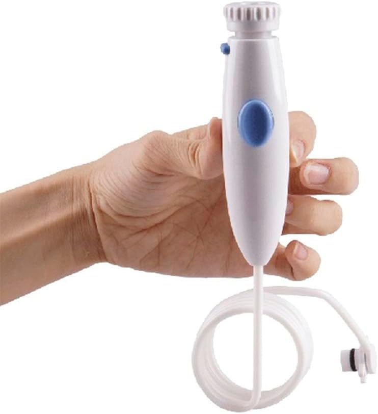 Waterpik Replacement Hose and Handle for WP-100 WP-300 WP-660 WP-900 Series - Oral Irrigator Accessories Parts for Dental Care & Teeth Cleaning at Home