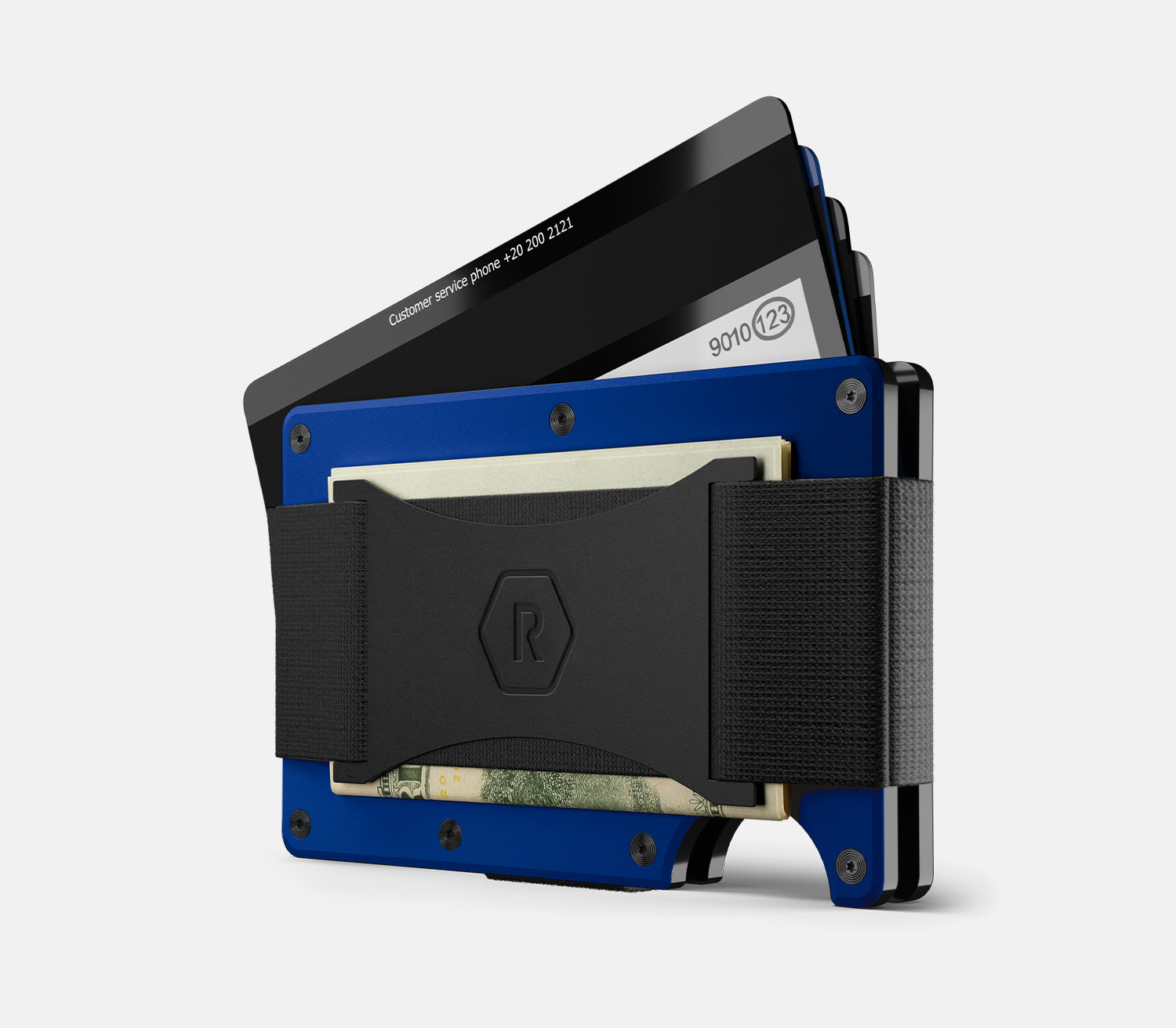 Ridge Wallet for Men - Slim RFID Blocking Minimalist Wallet - New York Giants NFL Team Design - Perfect for Everyday Carry & Travel