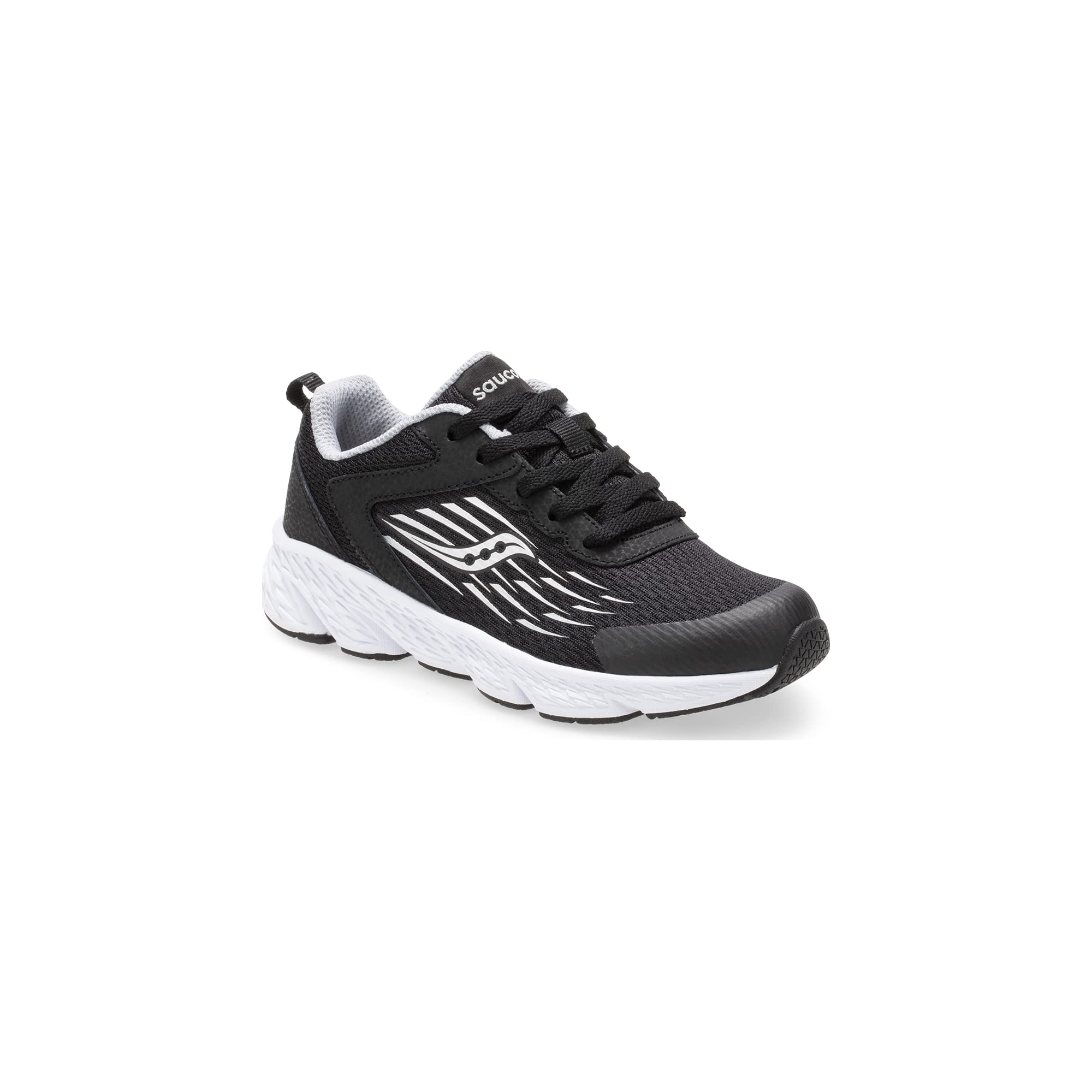 Saucony Kids Boys Wind Running Shoes - Lightweight & Breathable Sneakers for Boys - Perfect for School, Sports & Outdoor Activities