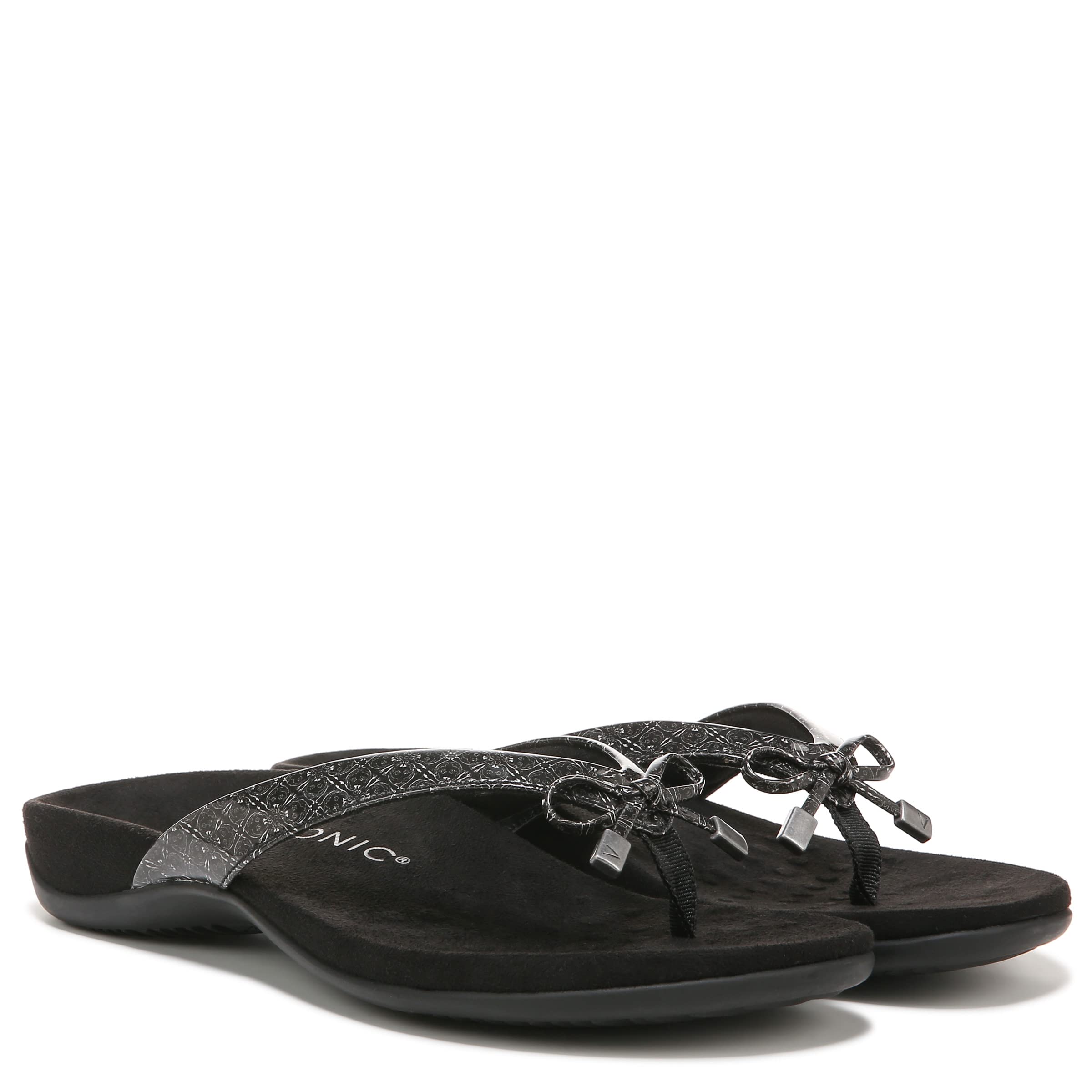 Vionic Women's Bella Comfortable Orthotic Sandals - Supportive Arch & Cushioned Footbed for Walking, Travel & Everyday Wear