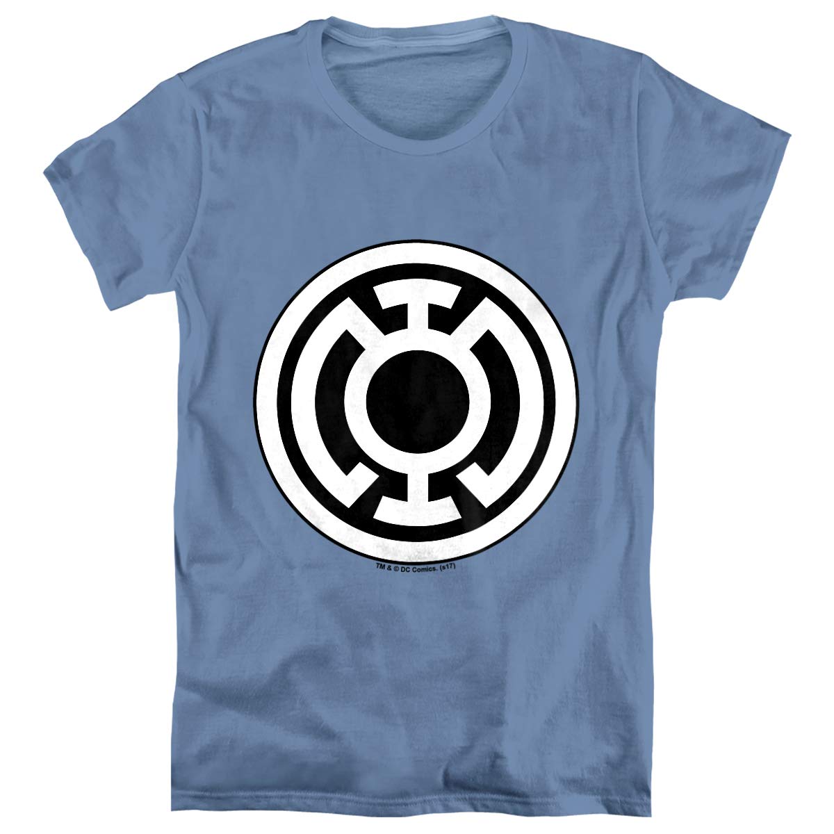 Green Lantern & Blue Lantern Logo Women's Graphic T-Shirt | Superhero Comic Tee | Casual Wear & Cosplay Outfit
