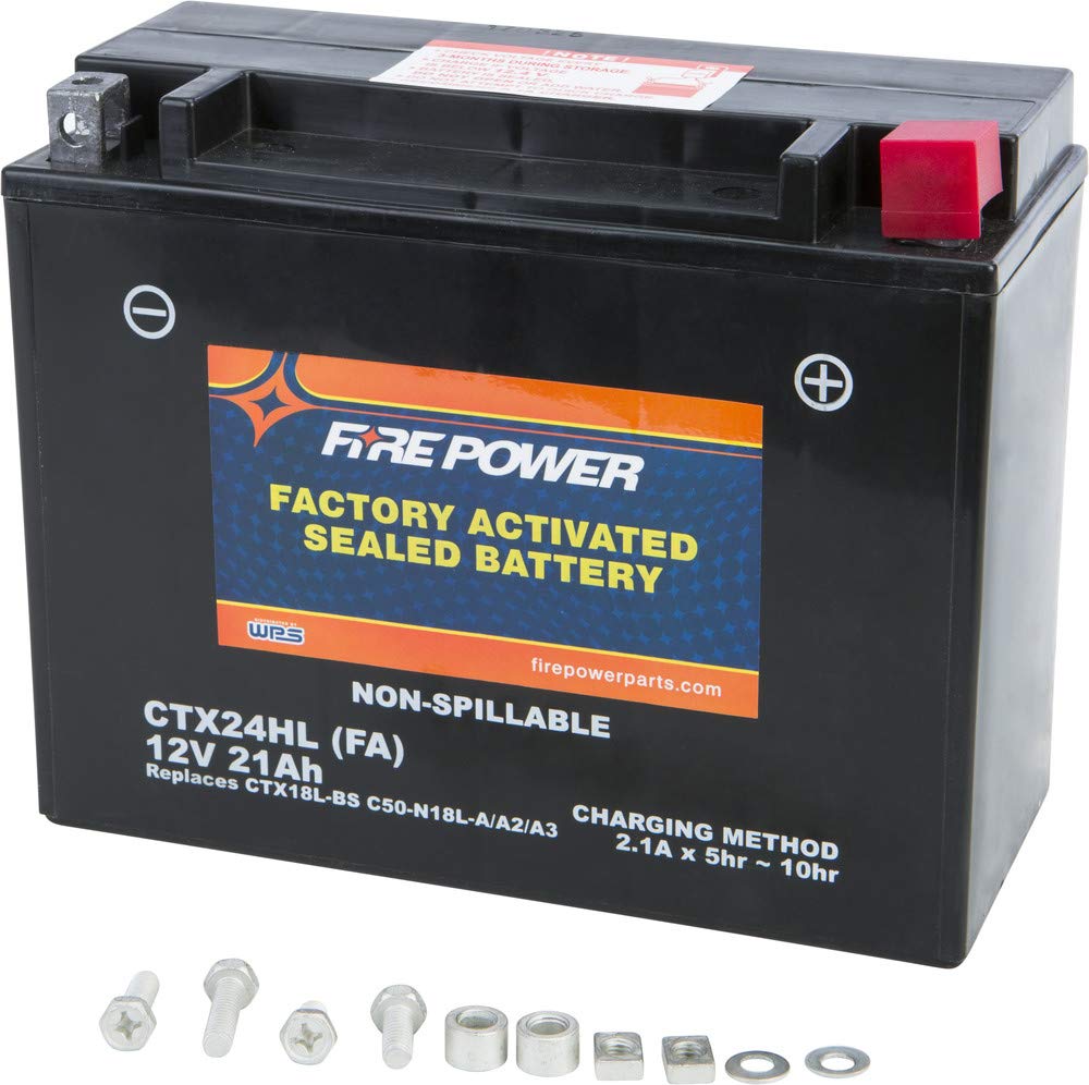 Fire Power Sealed Factory Activated Battery - Compatible with Ski-Doo Formula Plus XTC SS/SR 1991 Snowmobiles - High Performance Replacement Battery for Winter Sports & Outdoor Adventures