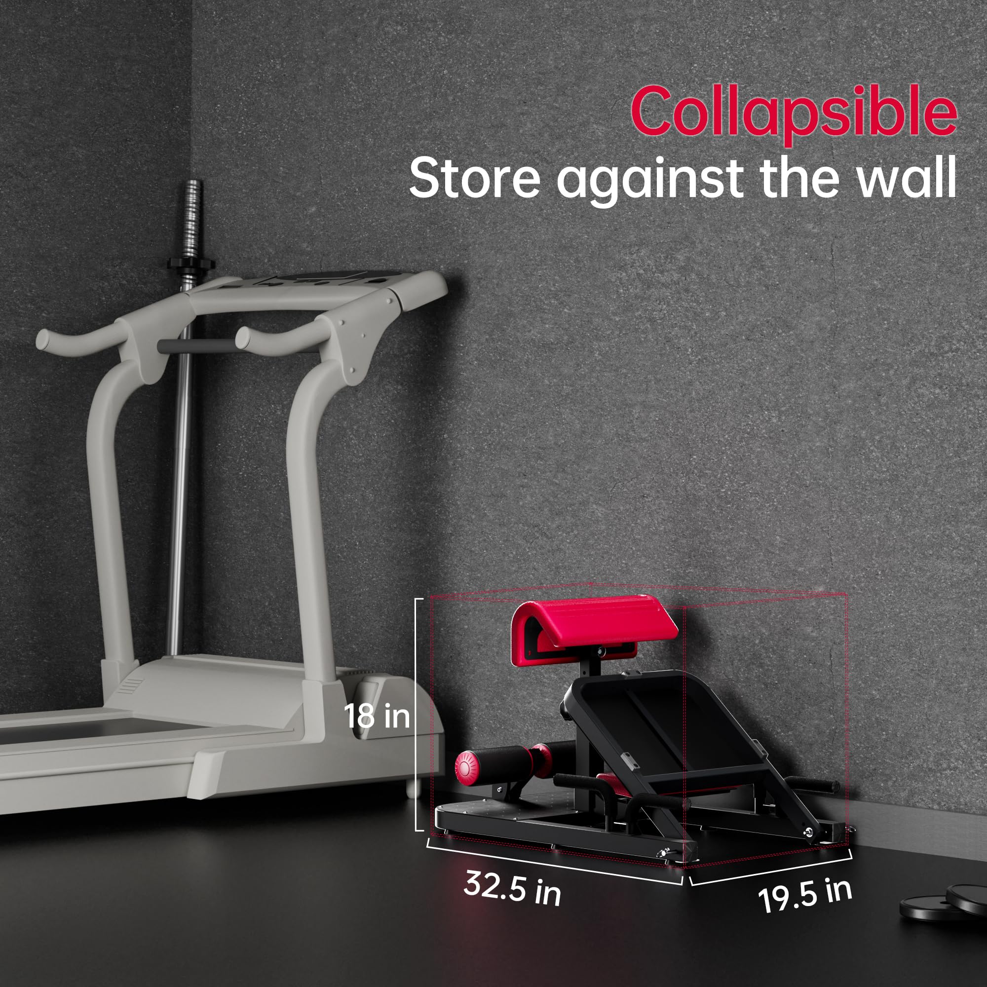 Best Hip Thrust & Squat Machine for Home Gym - Adjustable Multi-Function Glute Builder Equipment for Leg & Core Strength - Perfect for Sissy Squats, Hip Thrusts & Squat Assistance - Ideal for Home Workouts & Strength Training
