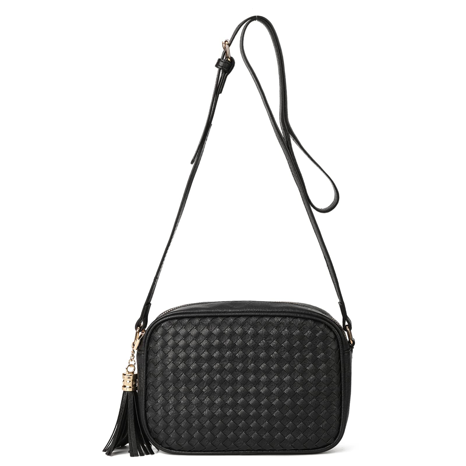 Trendy Woven Crossbody Purse for Women - Soft Leather Boho Handbag & Shoulder Bag | Perfect for Travel, Shopping, and Everyday Use
