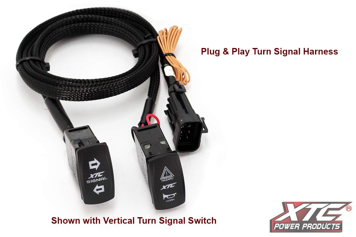 Can-Am Maverick Plug & Play Self Canceling Turn Signal System with Horn - Perfect for Off-Road Adventures & UTV Safety Upgrades