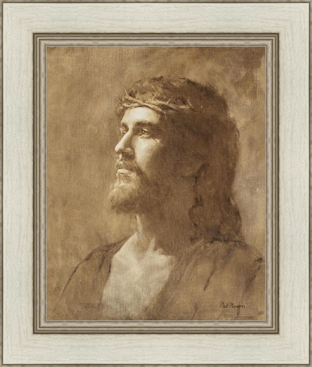 King of Kings by Del Parson - Premium Religious Wall Art for Home & Church Decor - Perfect for Living Rooms, Bedrooms & Worship Spaces