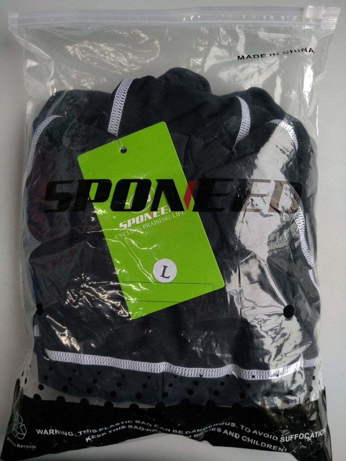 Sponeed Men's Cycling Bib Shorts - UPF 50+ Padded Breathable Bike Shorts for Road & Mountain Biking - Comfortable Biker Bibs for Training & Racing