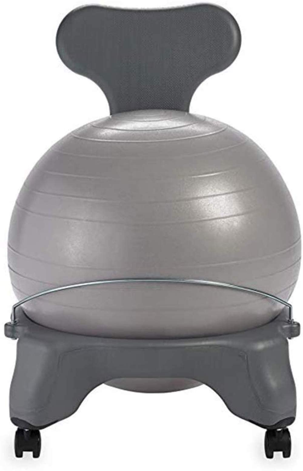 VSDEXR Balance Ball Chair - Ergonomic Stability Yoga Ball Chair for Home & Office Desk, Includes Air Pump & Exercise Guide - Perfect for Fitness, Yoga, and Active Sitting at Work