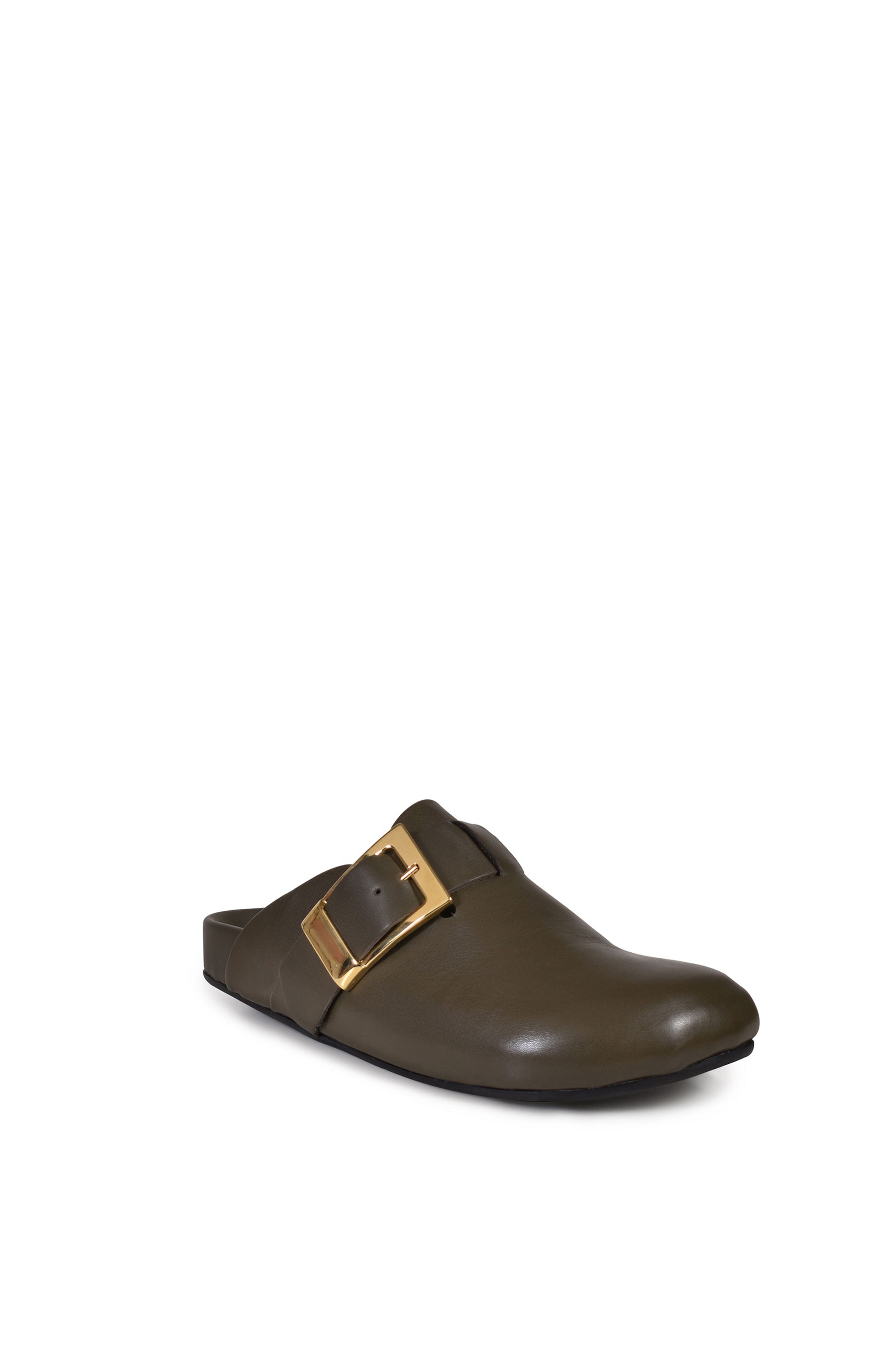 Husk ALENA SLIDE Sandals for Women - Comfortable Olive Green Slides | Perfect for Beach, Pool, and Casual Outings