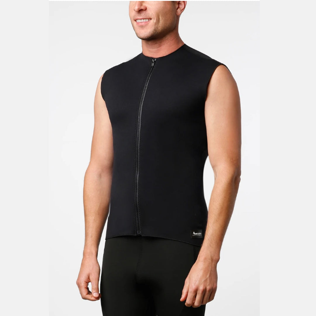 Unisex Sleeveless Zip Front Pullover Vest - Lightweight Layering for Outdoor Activities & Casual Wear