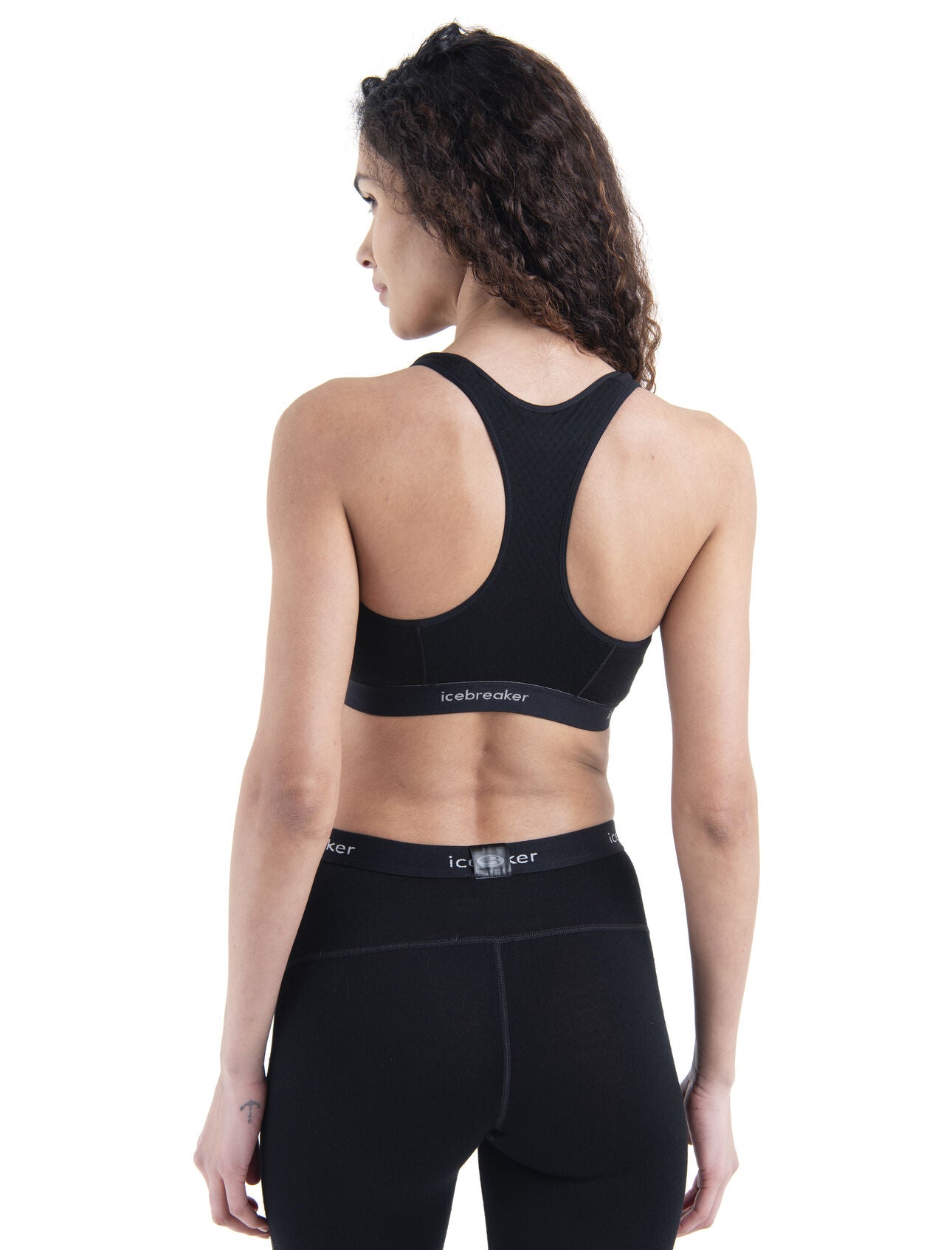 125 ZoneKnit™ Merino Blend Racerback Sports Bra for Women - Moisture Wicking & Breathable Workout Top - Perfect for Running, Yoga & Gym Training