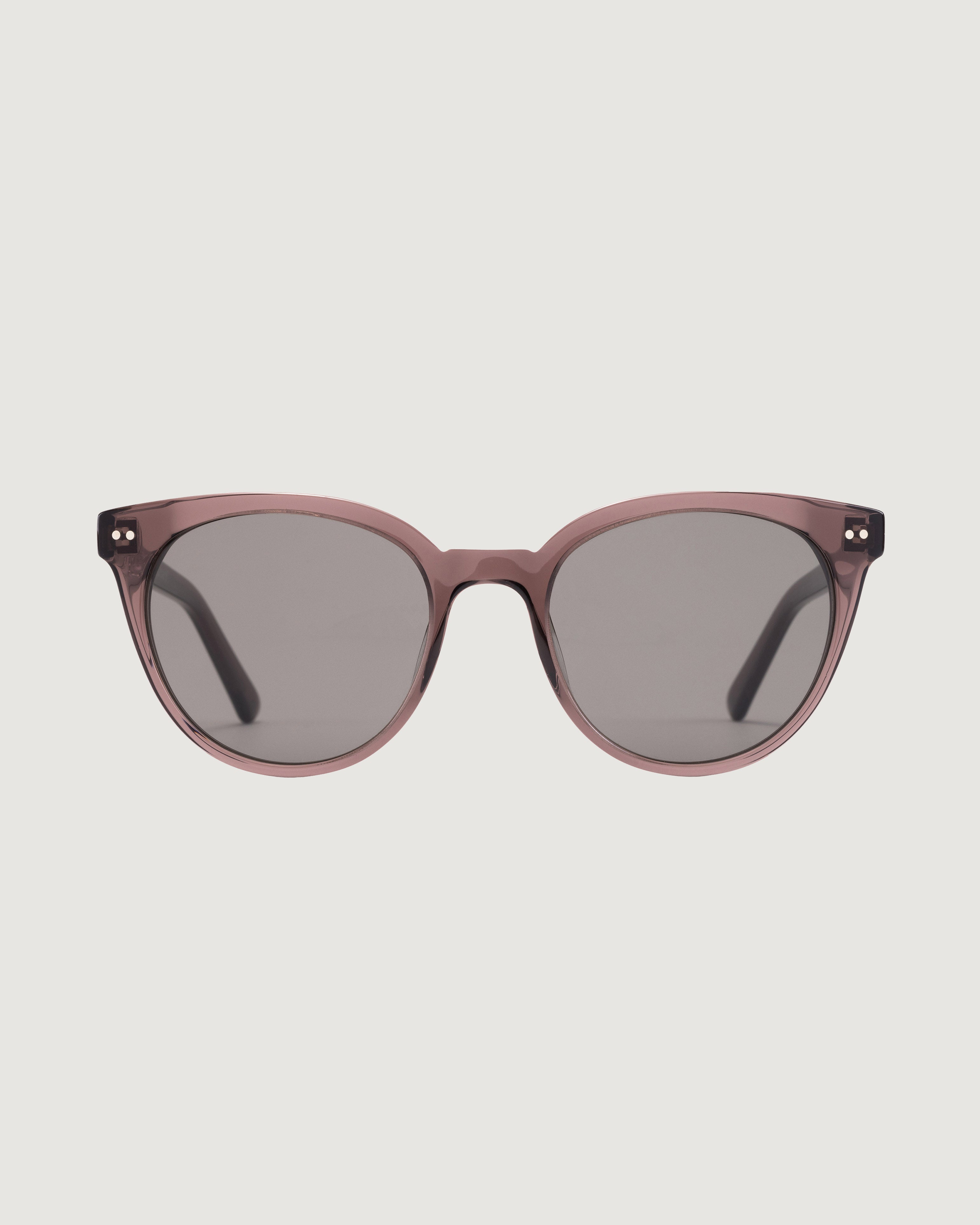 OTIS Jazmine Sunglasses - Eco-Friendly Crystal Velvet Frames with Neutral Grey Lenses | UV Protection, Fashionable & Lightweight for Outdoor Activities, Beach & Driving