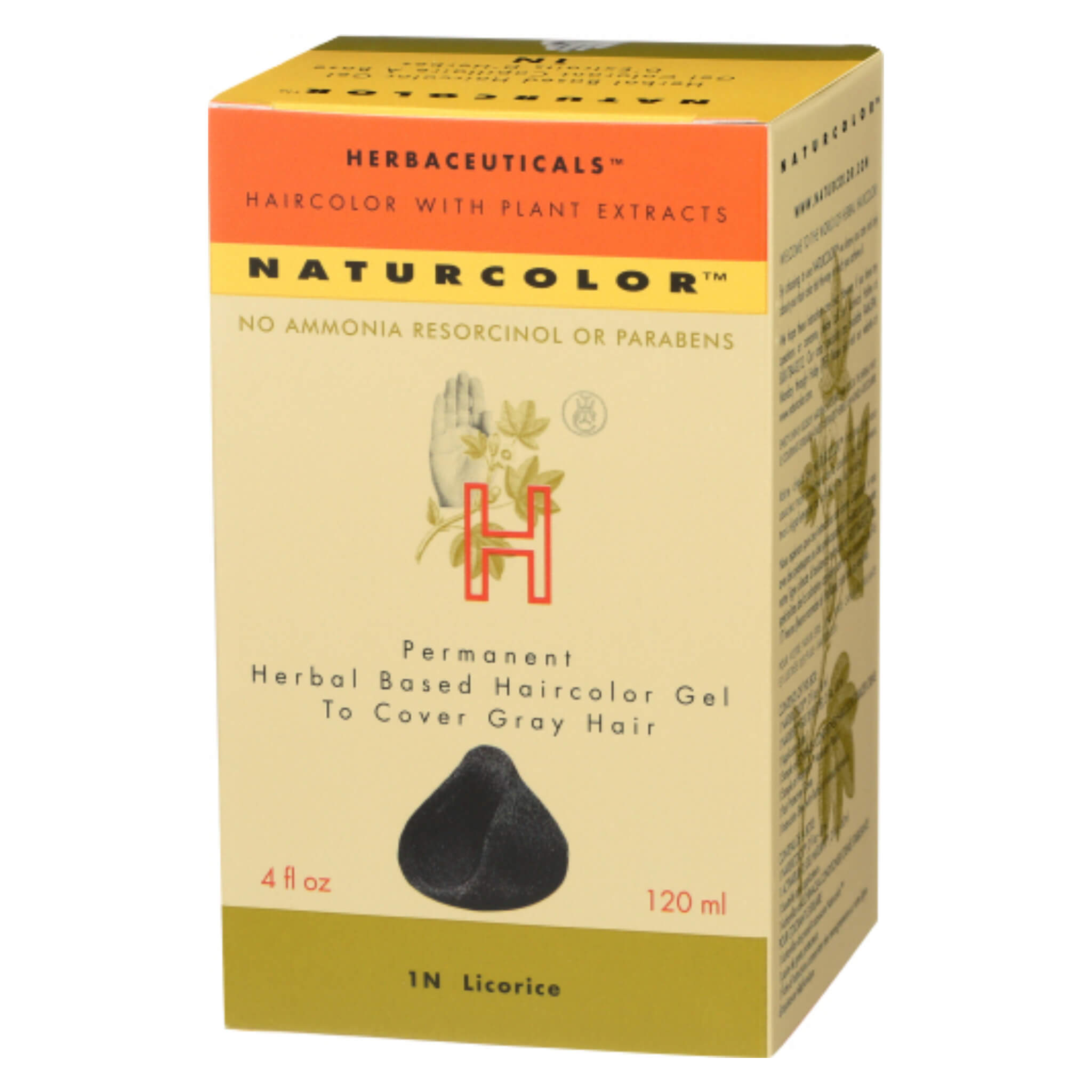 Natural Herbal Hair Color Gel for Women & Men - Ammonia-Free, Chemical-Free Hair Dye with Organic Ingredients | Perfect for At-Home Hair Coloring & Gray Coverage