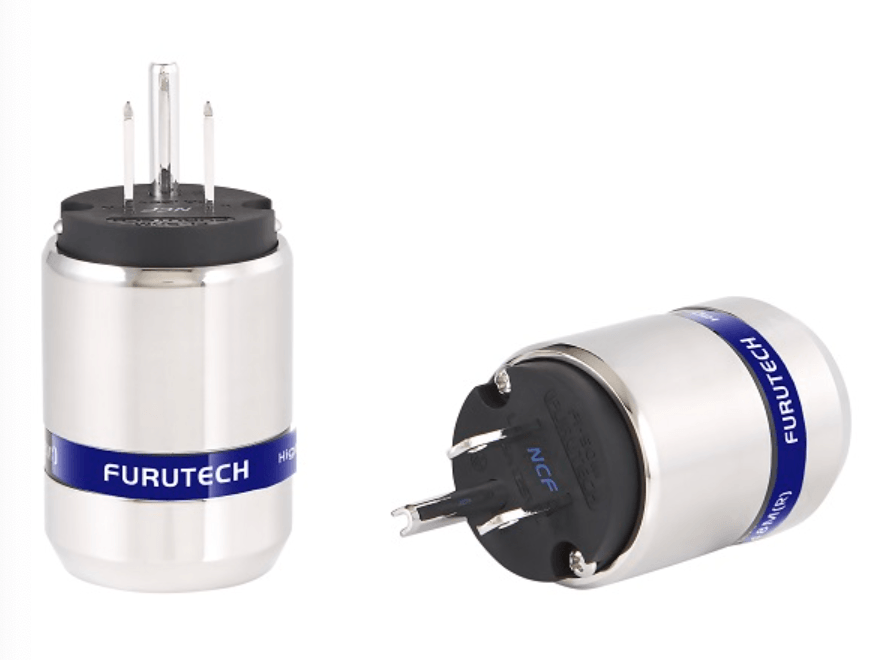 Furutech FI-48M NCF Silver High Performance AC Power Connector - Premium Audio & Home Theater System Upgrade