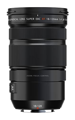 FUJIFILM XF 18-120mm f/4 LM PZ WR Lens - Premium Zoom Lens for FUJIFILM X-Mount Cameras - Perfect for Travel, Landscape & Portrait Photography