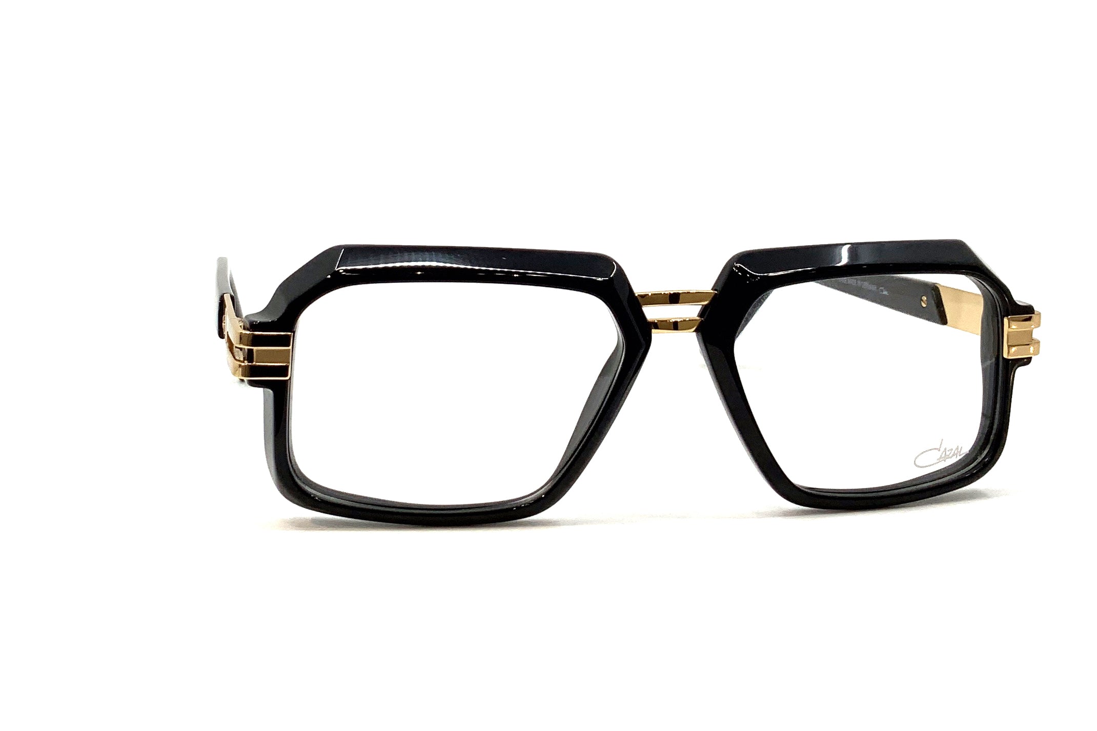 Cazal 6004 Sunglasses - Black/Gold Frame Classic Retro Style for Men & Women | UV Protection, Fashion Accessory for Outdoor, Driving, Travel