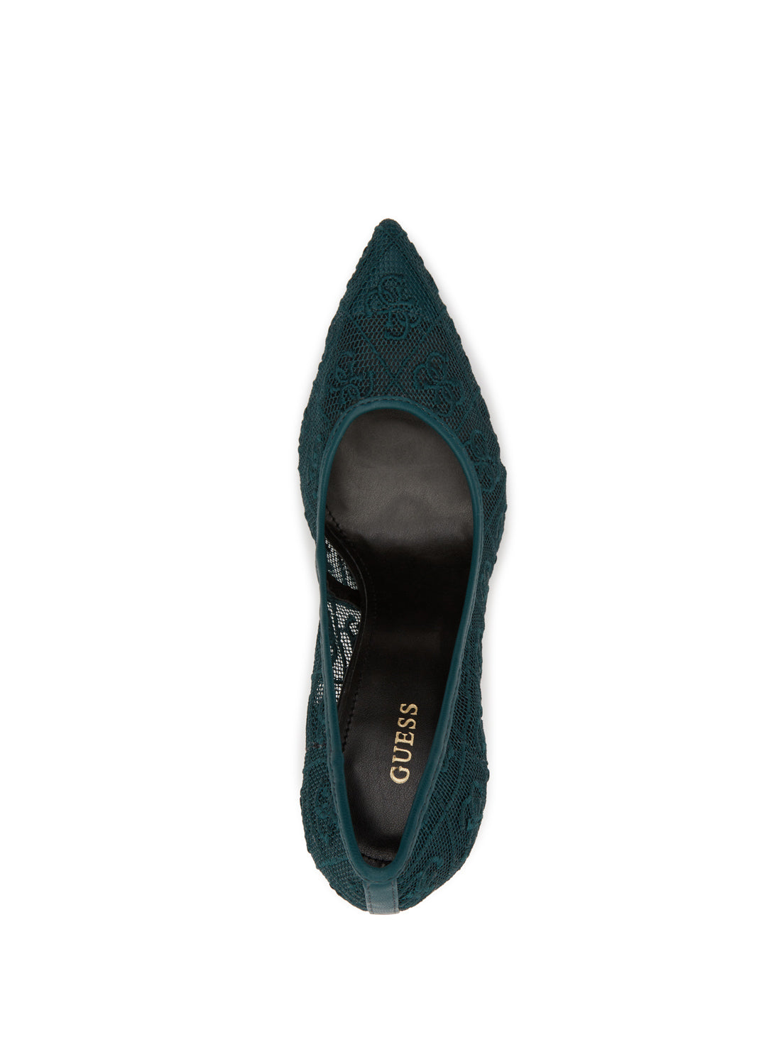 Green Seannay Logo Pumps - Women's Fashion High Heels for Office, Party & Special Occasions