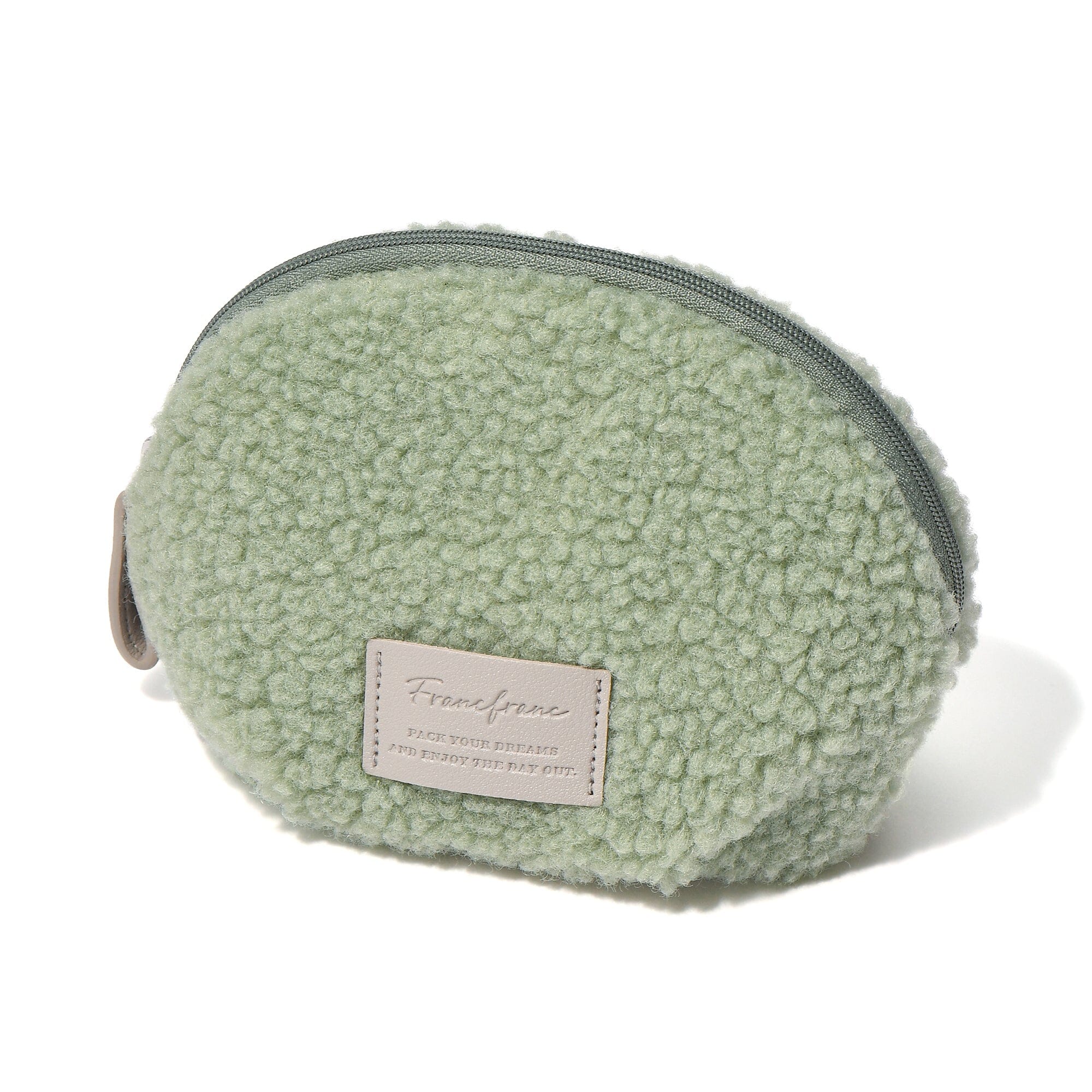 Boa Round Pouch - Green Leather Coin Purse for Women | Small Wallet for Cash & Cards | Perfect for Travel, Shopping & Everyday Use