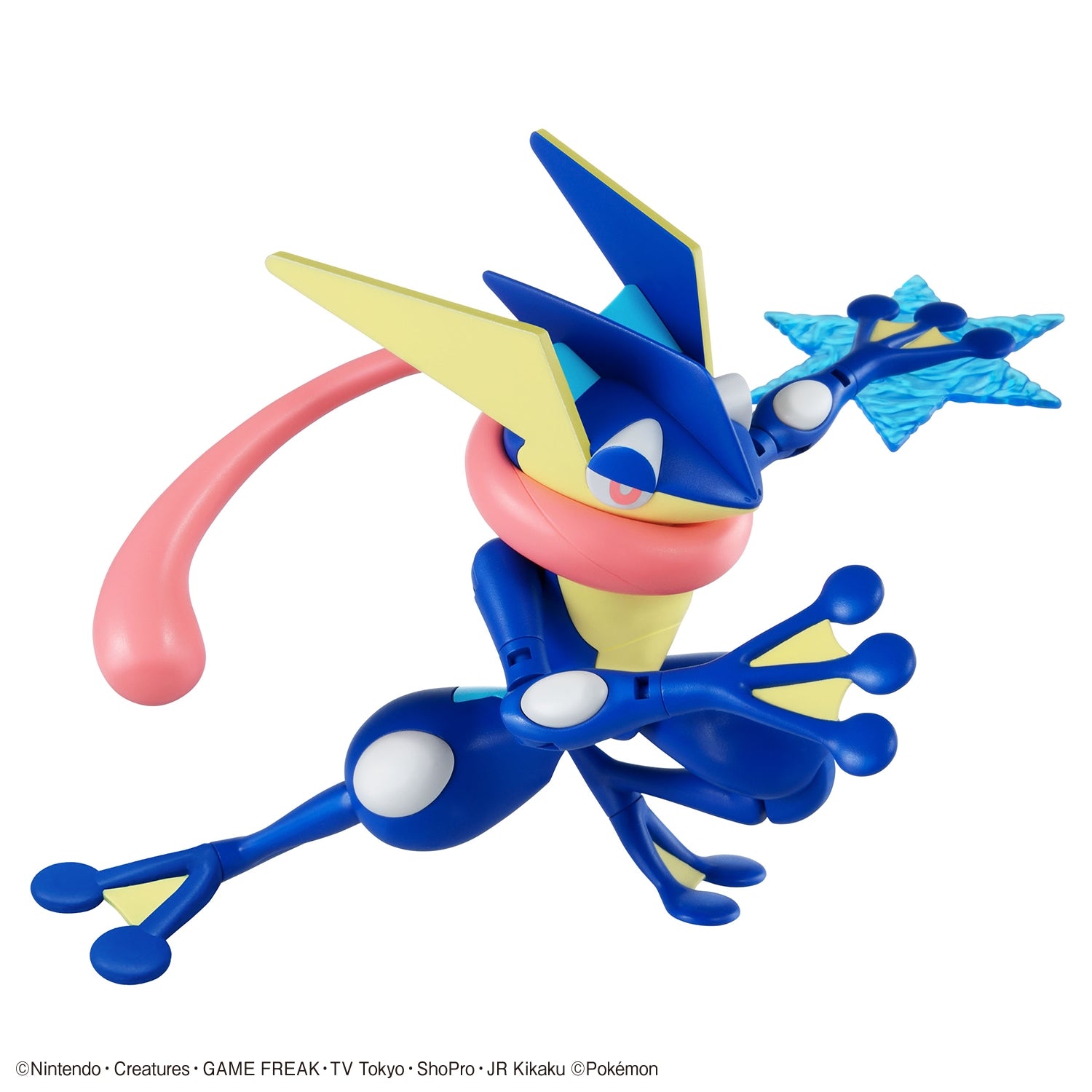 Bandai Pokemon Greninja Model Kit - Buildable Action Figure for Collectors & Fans - Perfect for Display, Gifts & Anime Decor