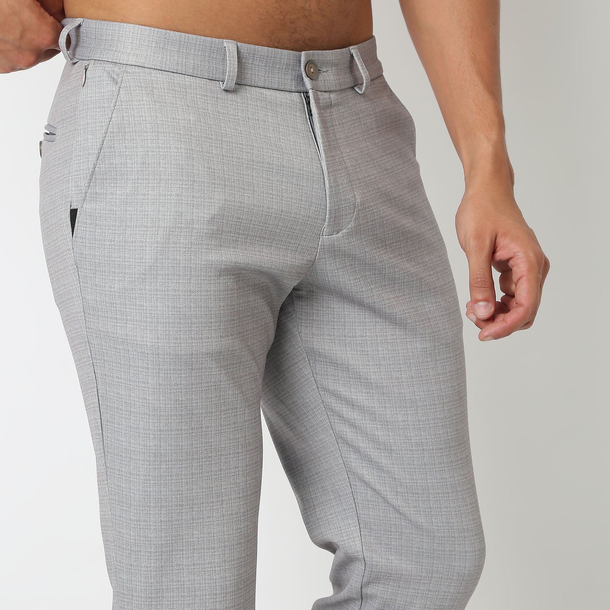 Women's Crop Flex™ Pants - Ultra Stretch Travel Yoga Pants with Secure Zip Pocket - Perfect for Yoga, Workouts & Casual Wear